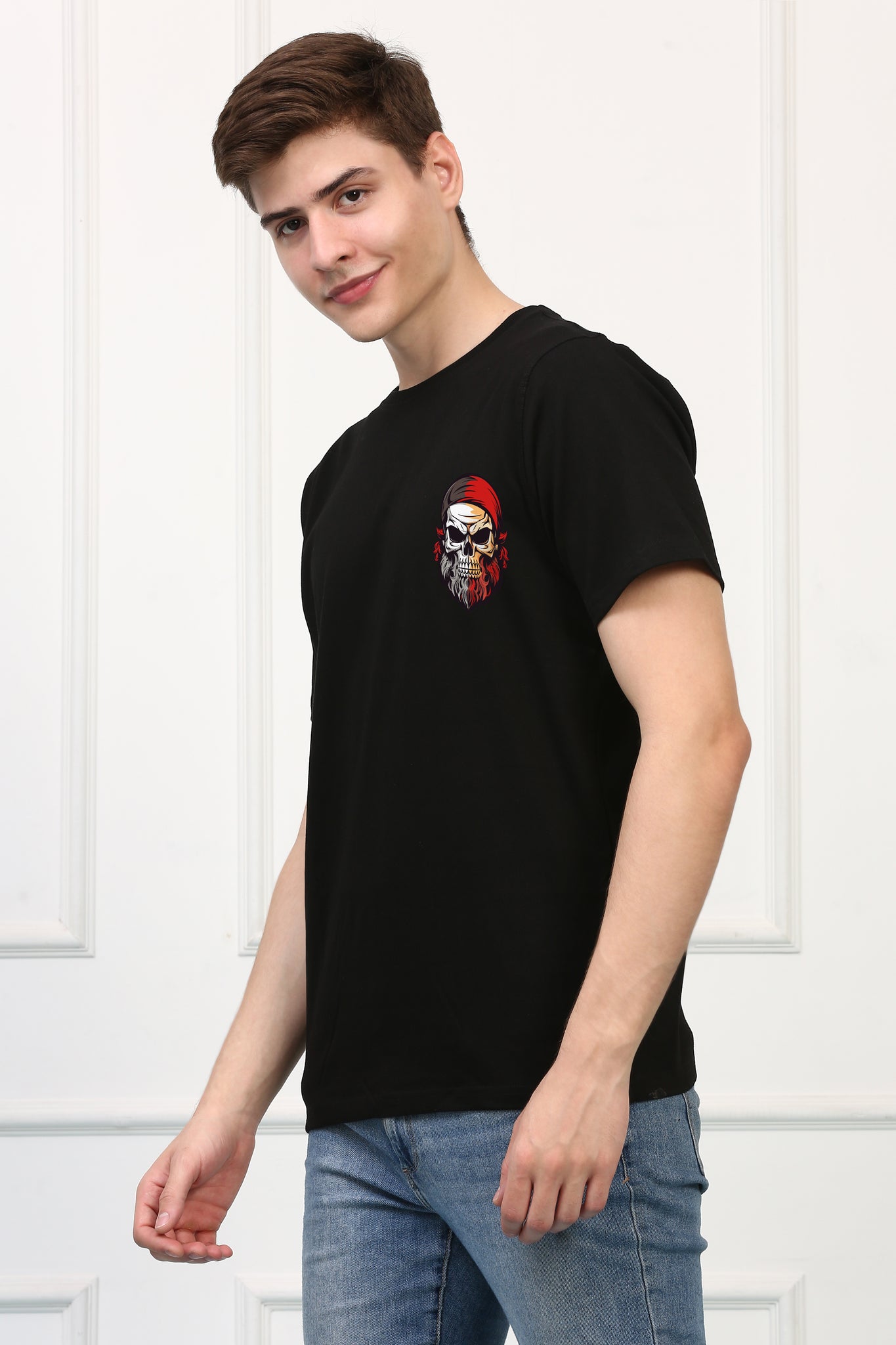 Skull   Printed Tshirt (123)