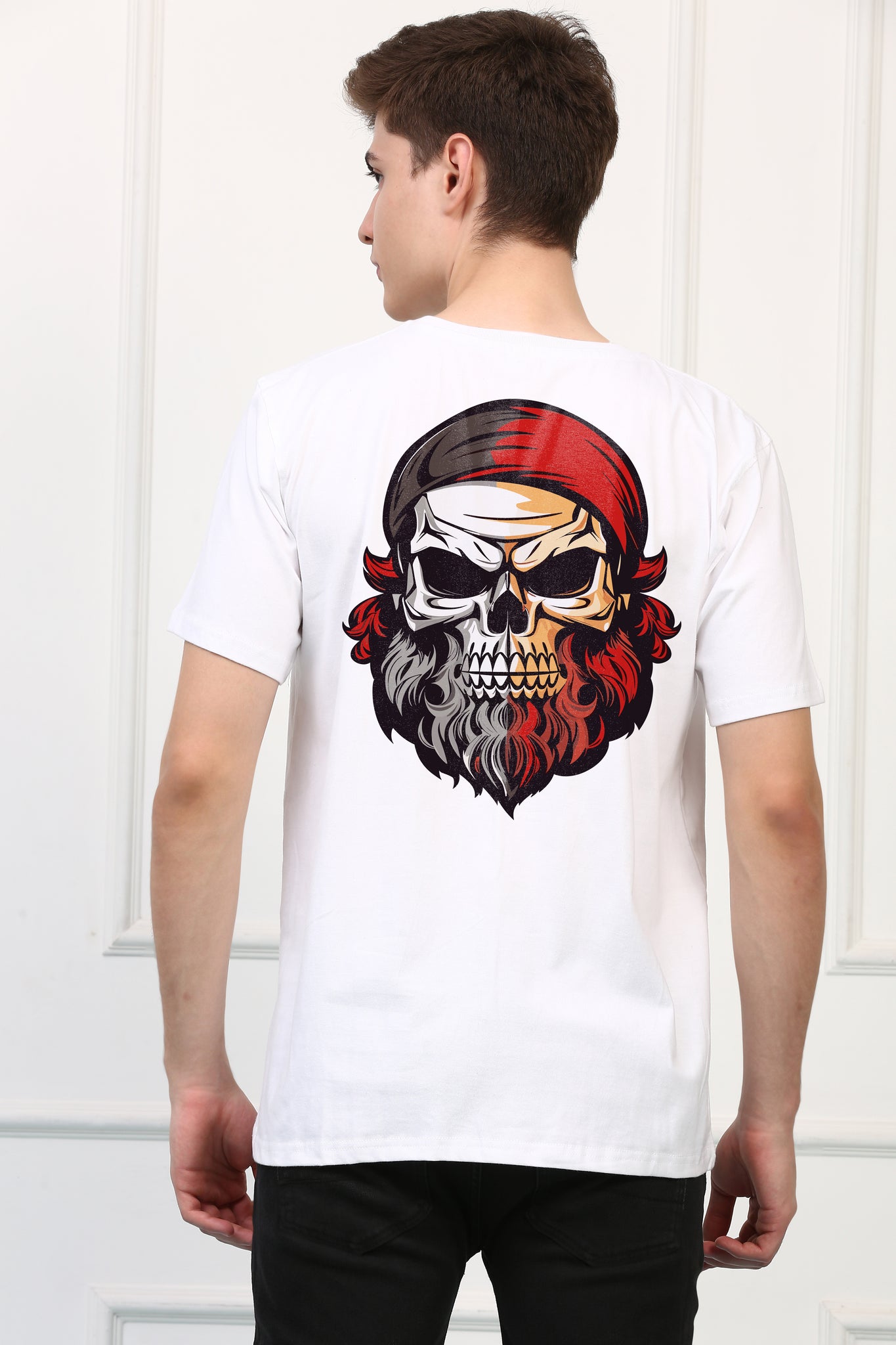 Skull   Printed Tshirt (123)