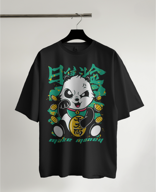 Shogun Panda: Samurai Spirit Oversized Tee