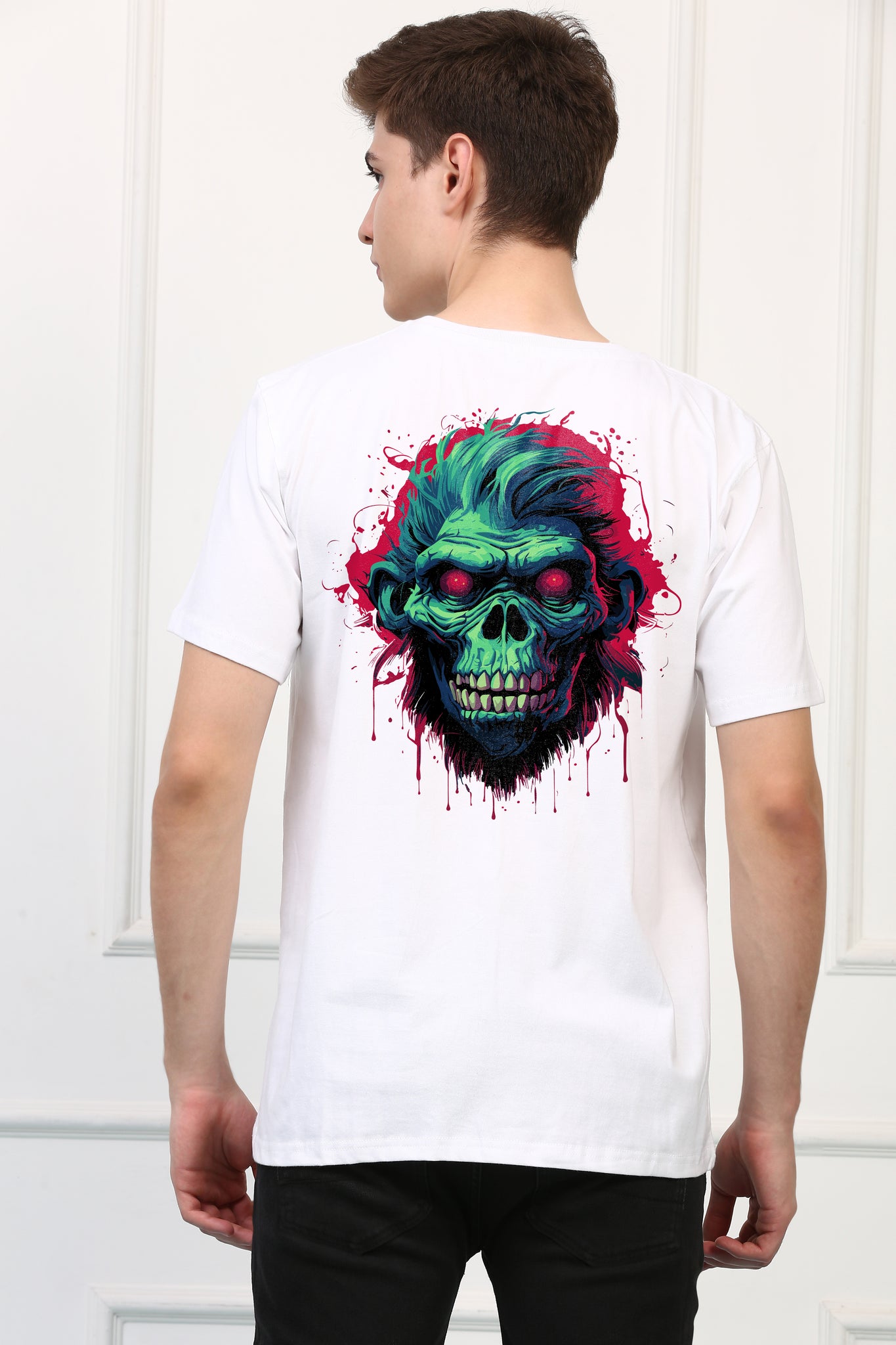 Skull   Printed Tshirt (130)