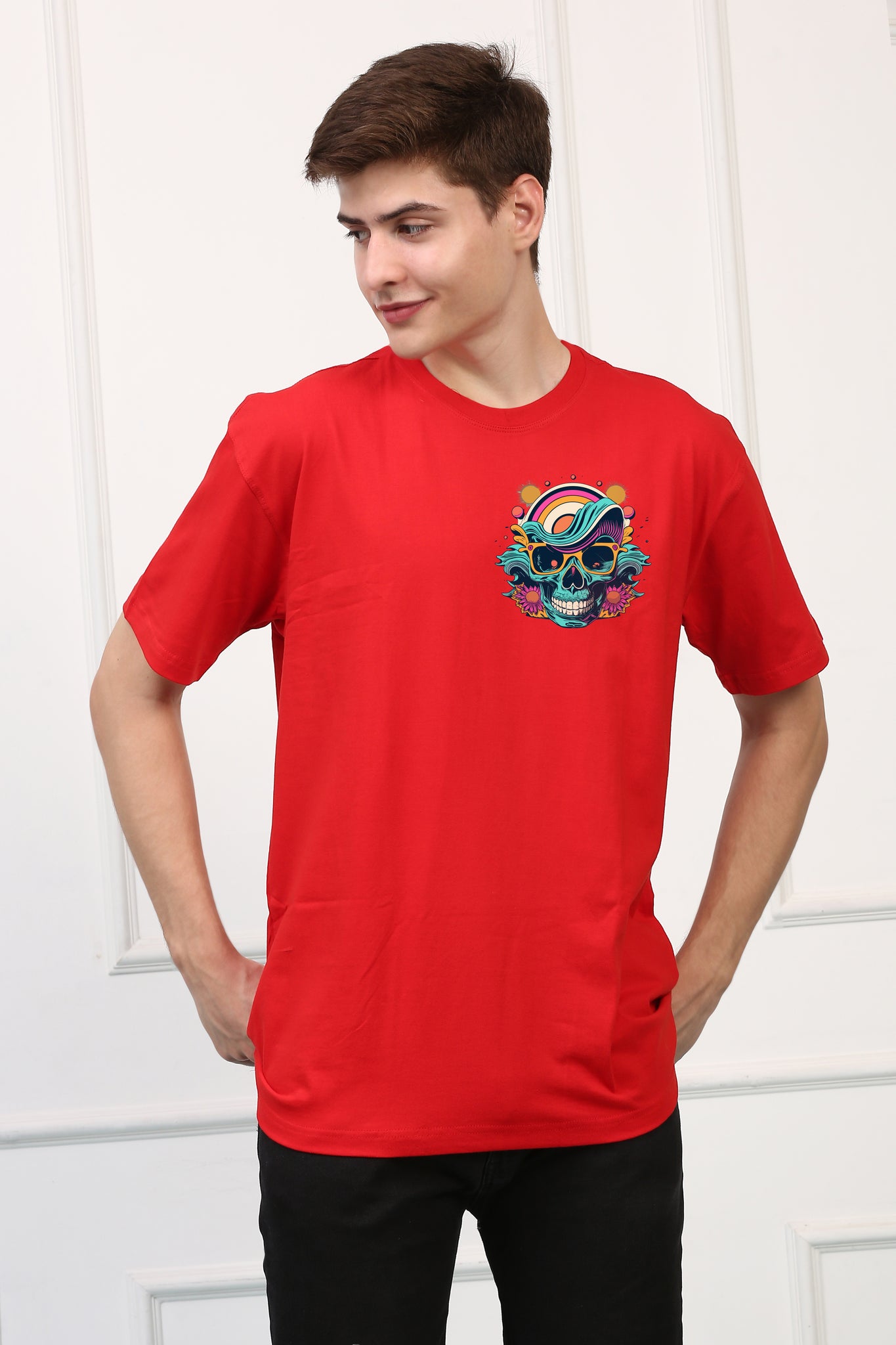 Skull   Printed Tshirt (138)