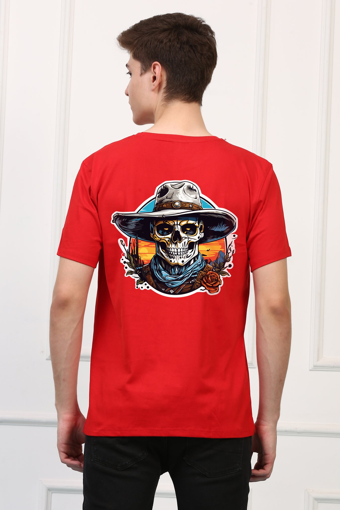 Skull   Printed Tshirt (146)