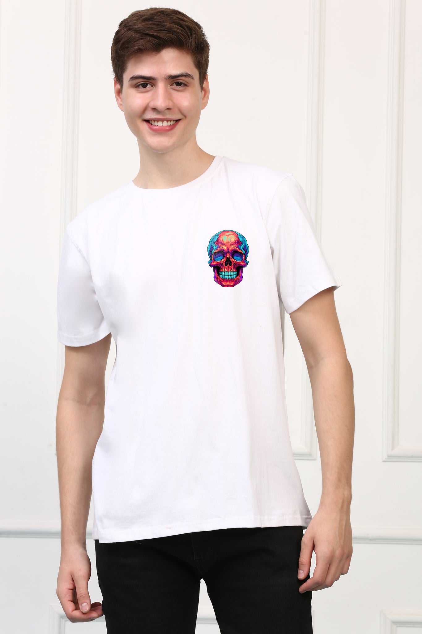 Skull   Printed Tshirt (148)