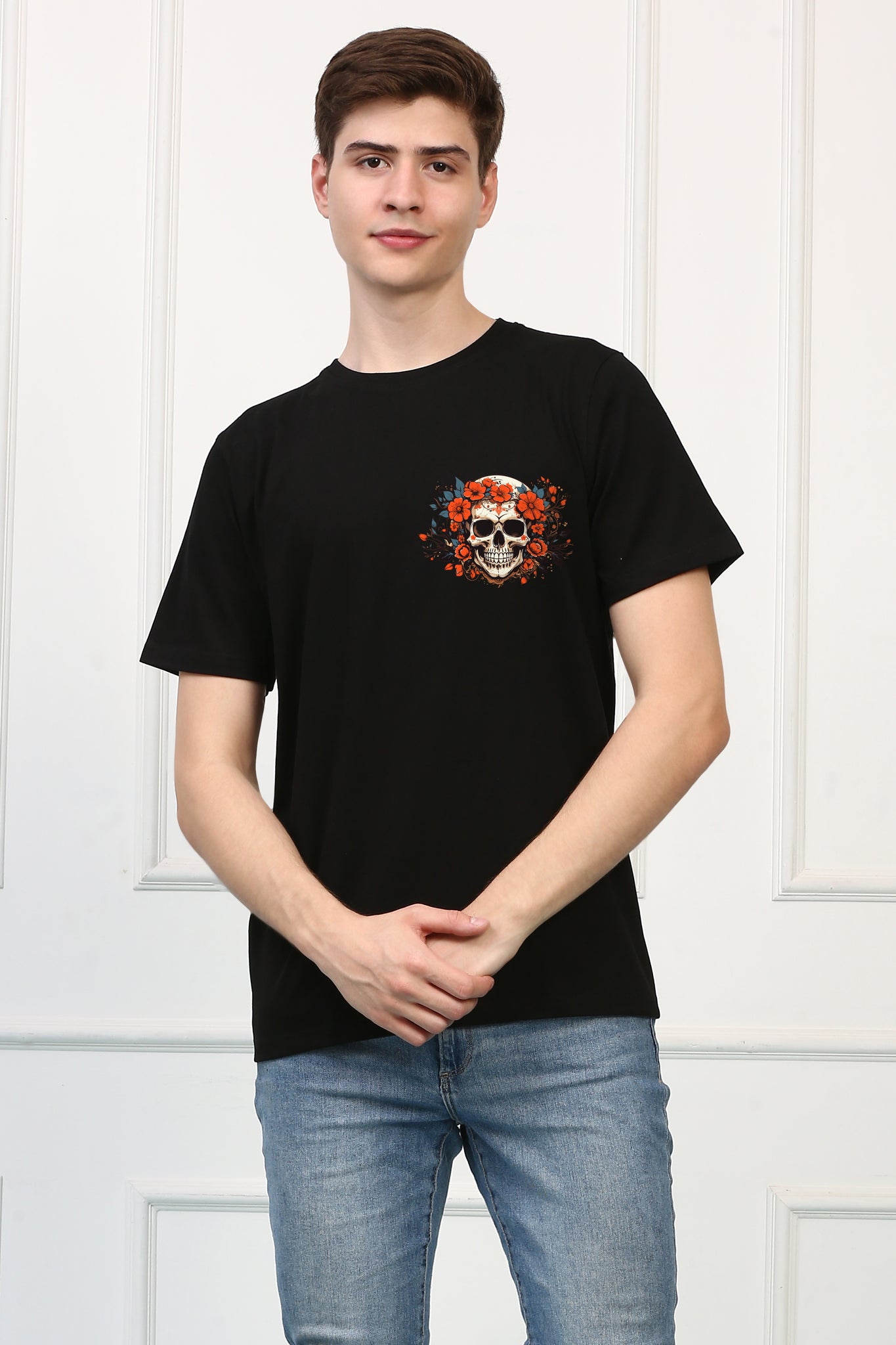 Skull   Printed Tshirt (150)