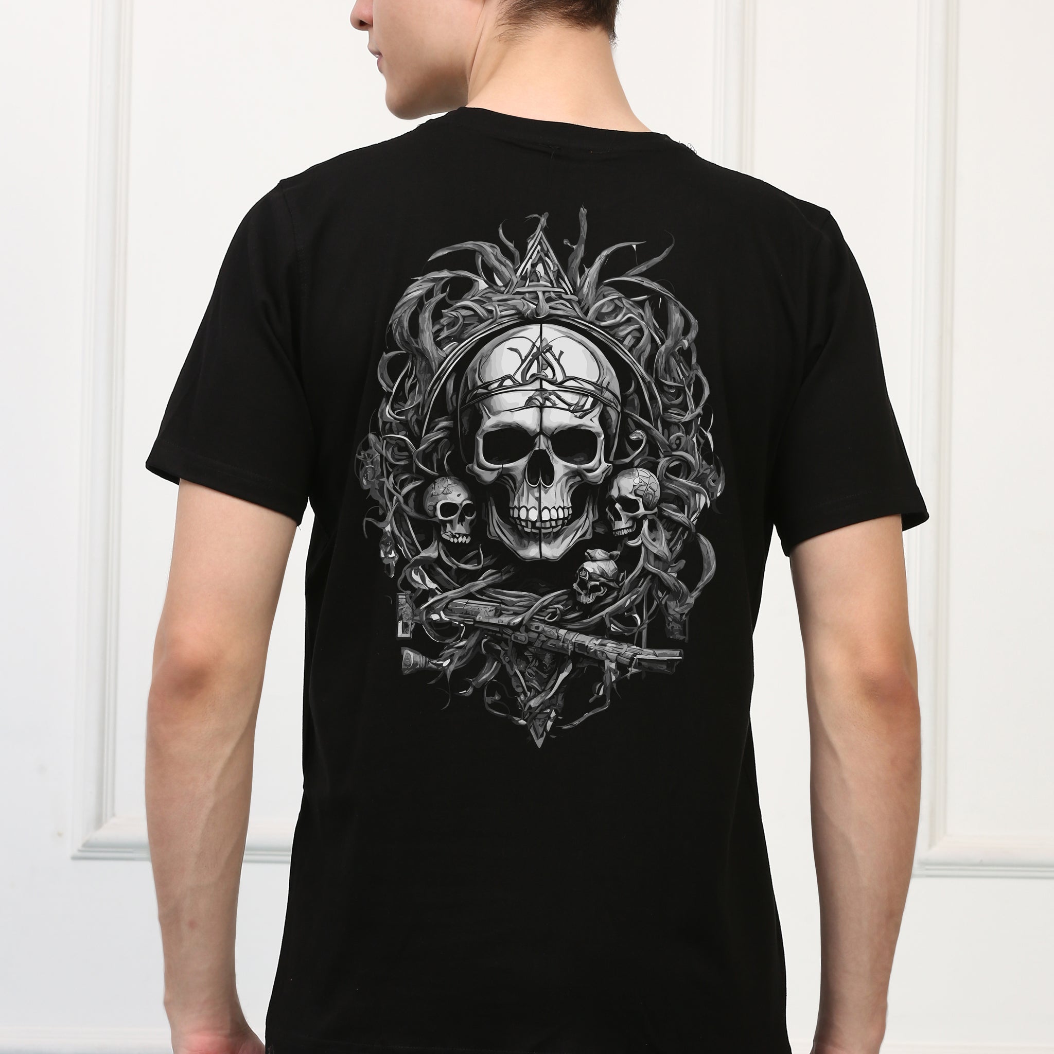 Skull   Printed Tshirt (152)