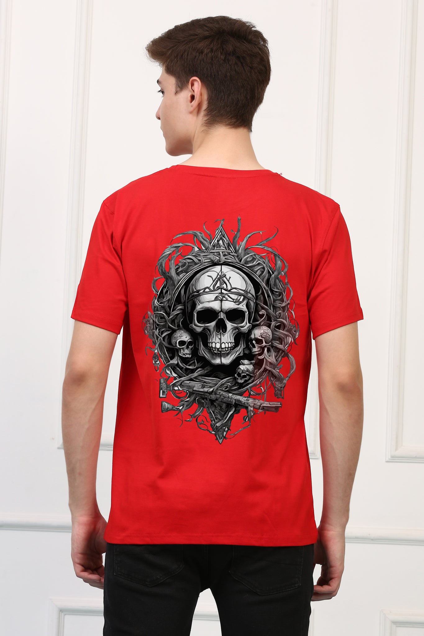 Skull   Printed Tshirt (152)