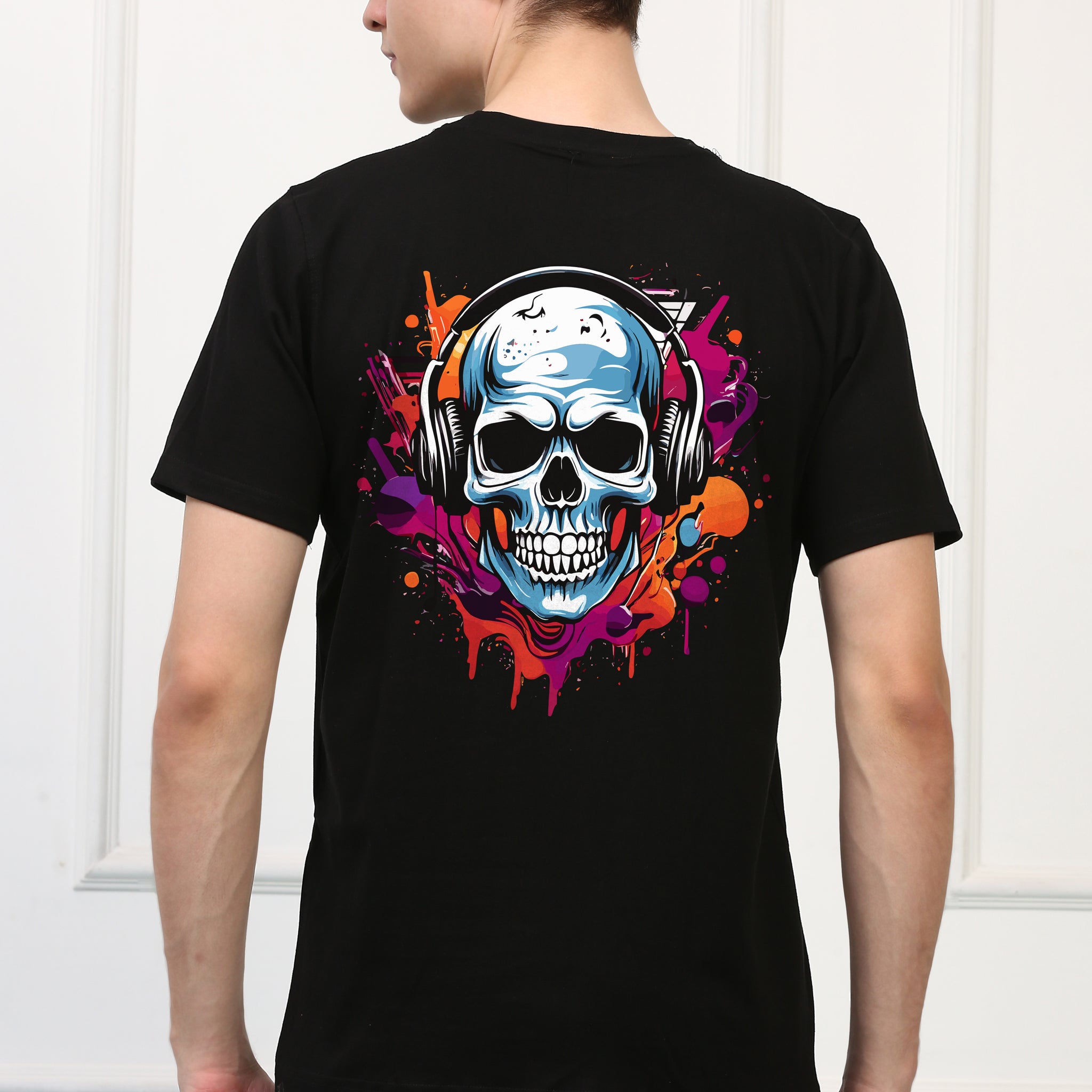 Skull   Printed Tshirt (154)