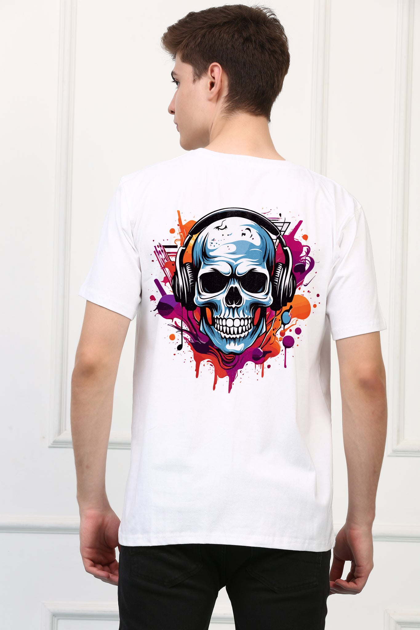 Skull   Printed Tshirt (154)