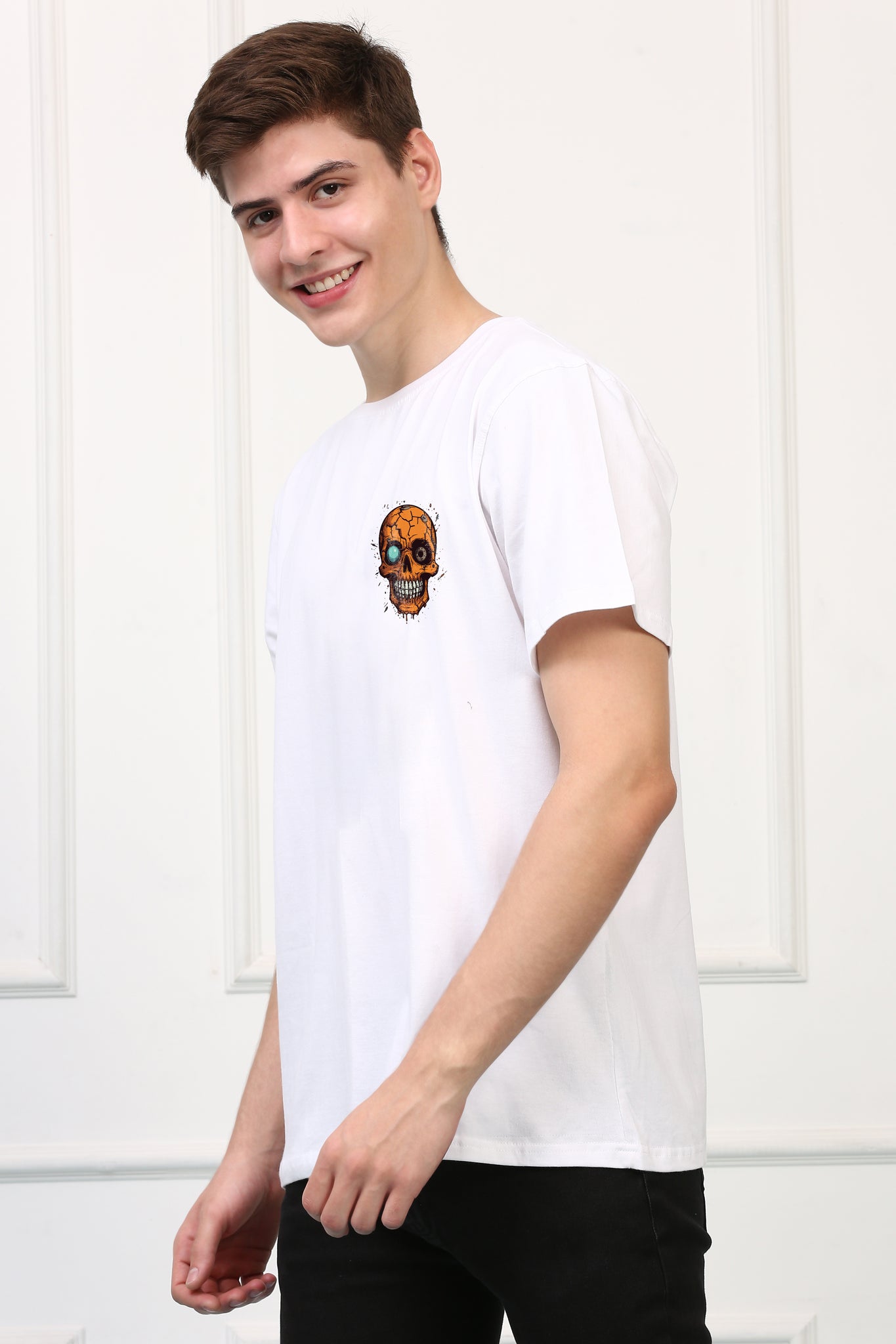 Skull   Printed Tshirt (156)