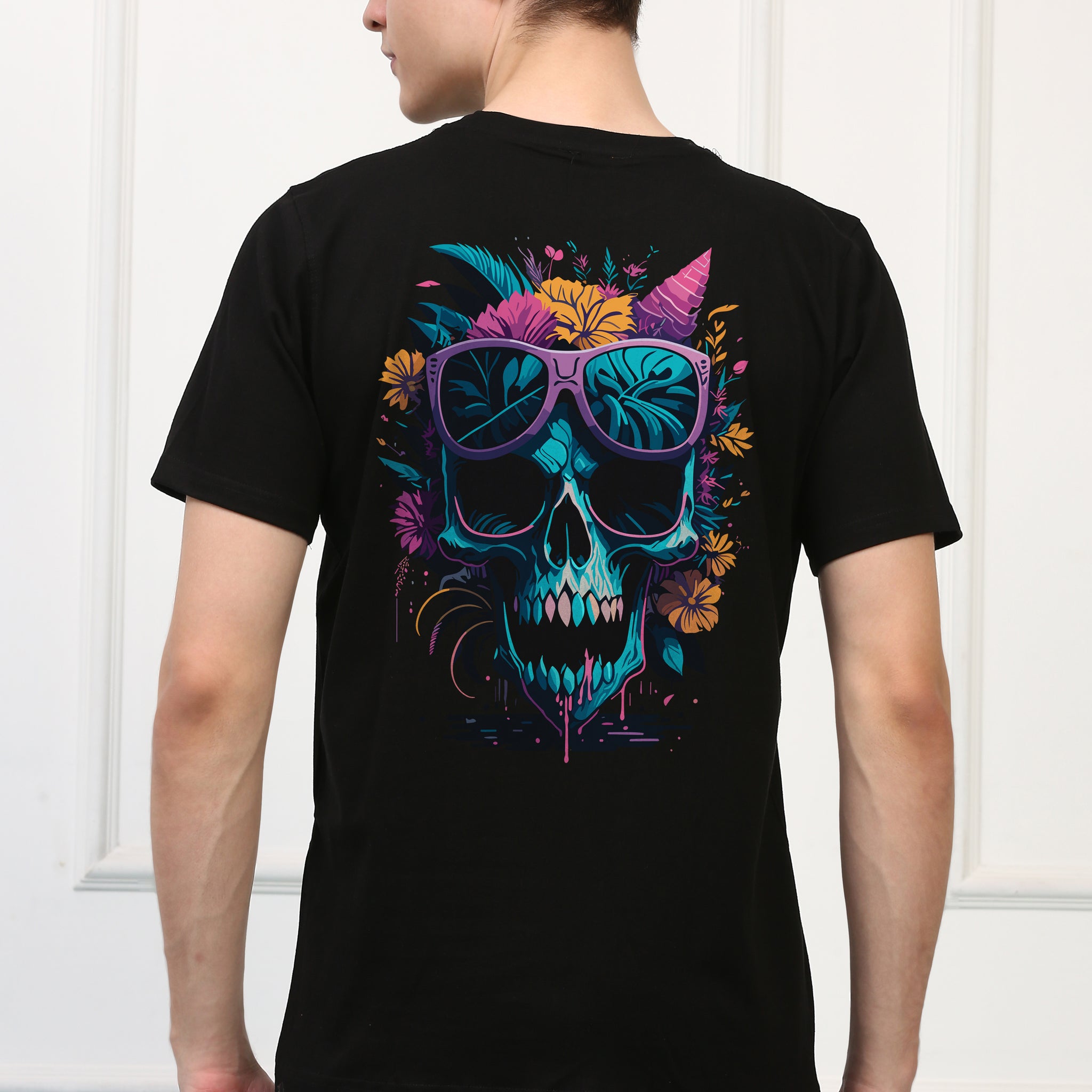 Skull   Printed Tshirt (165)