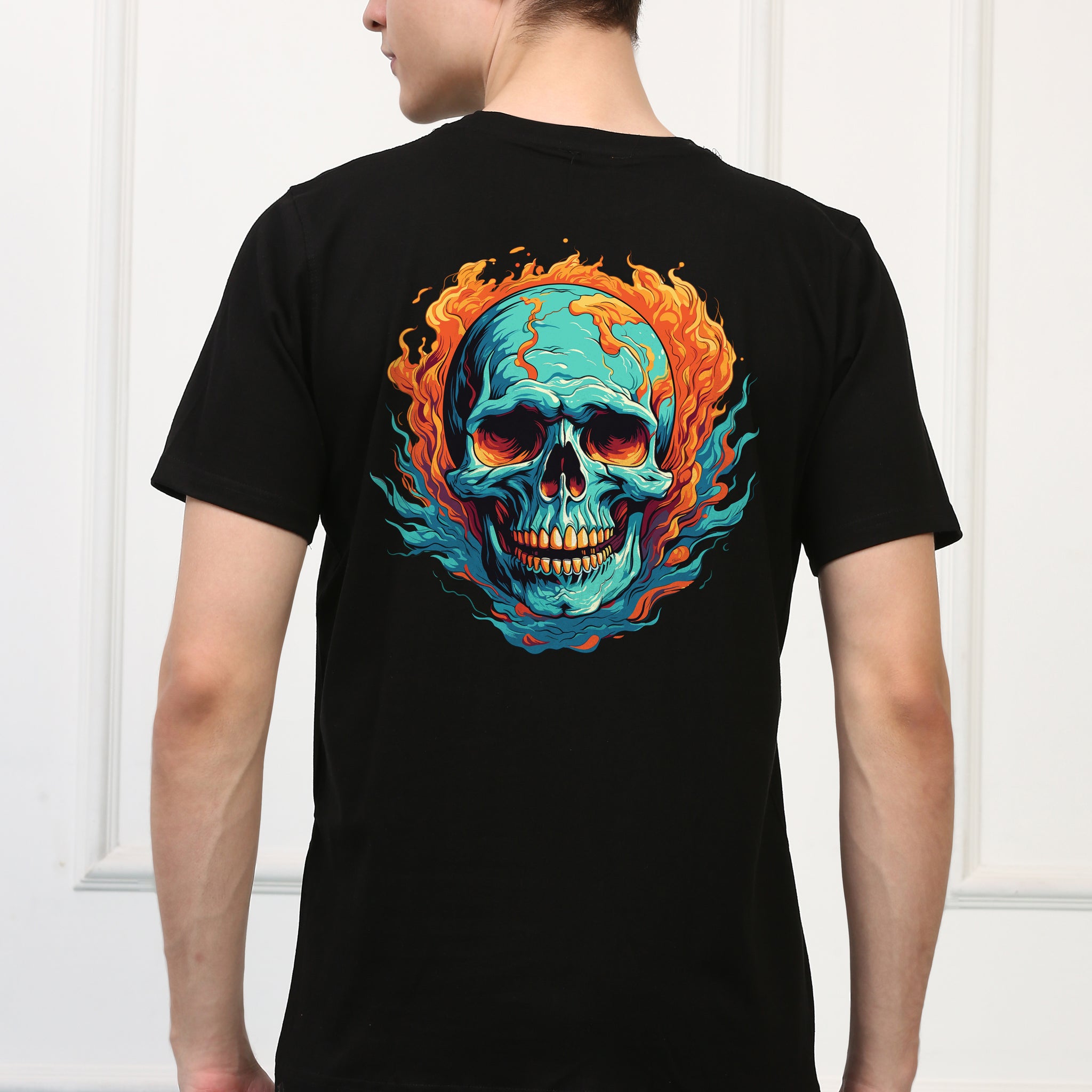 Skull   Printed Tshirt (166)