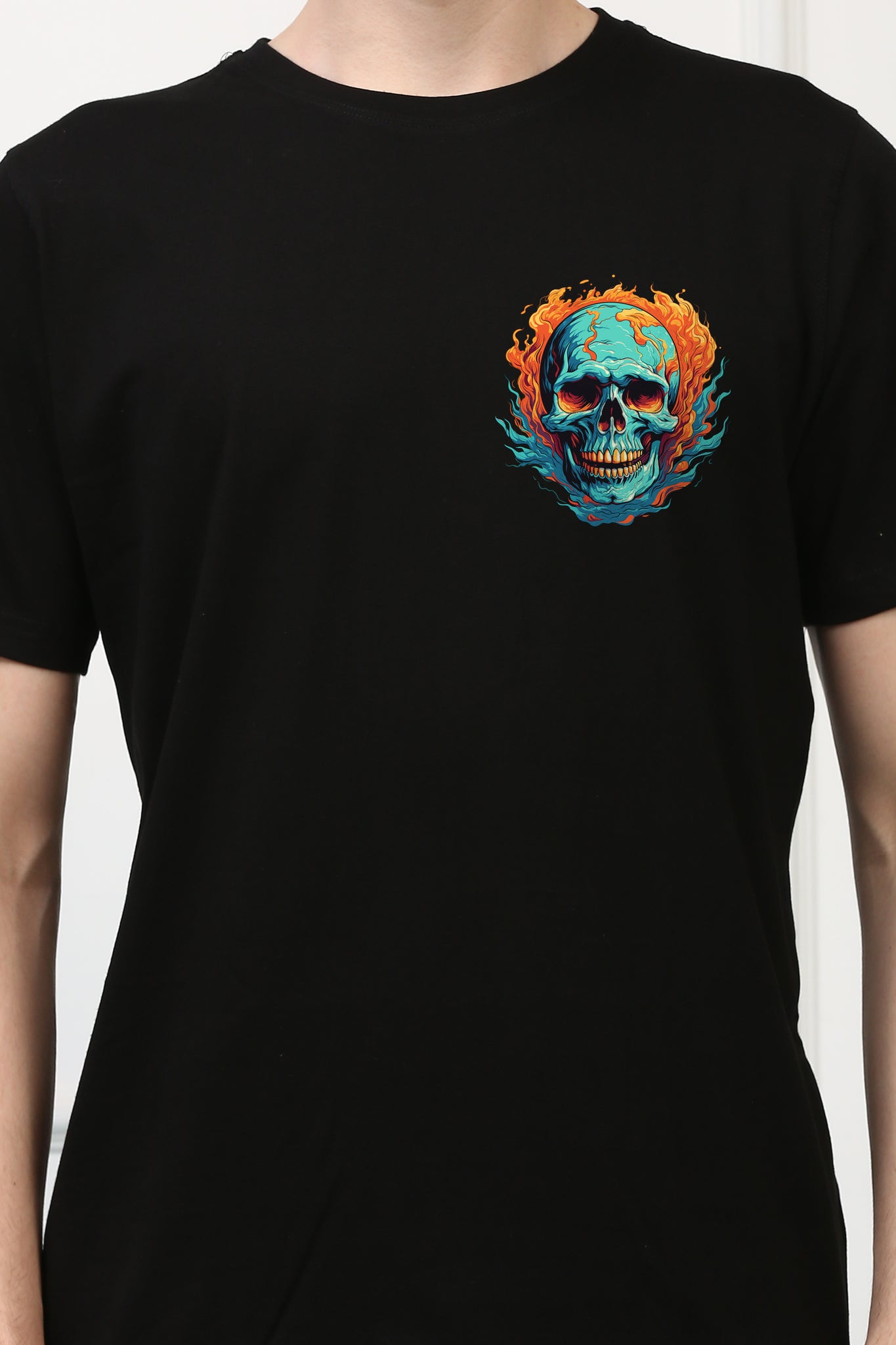 Skull   Printed Tshirt (166)