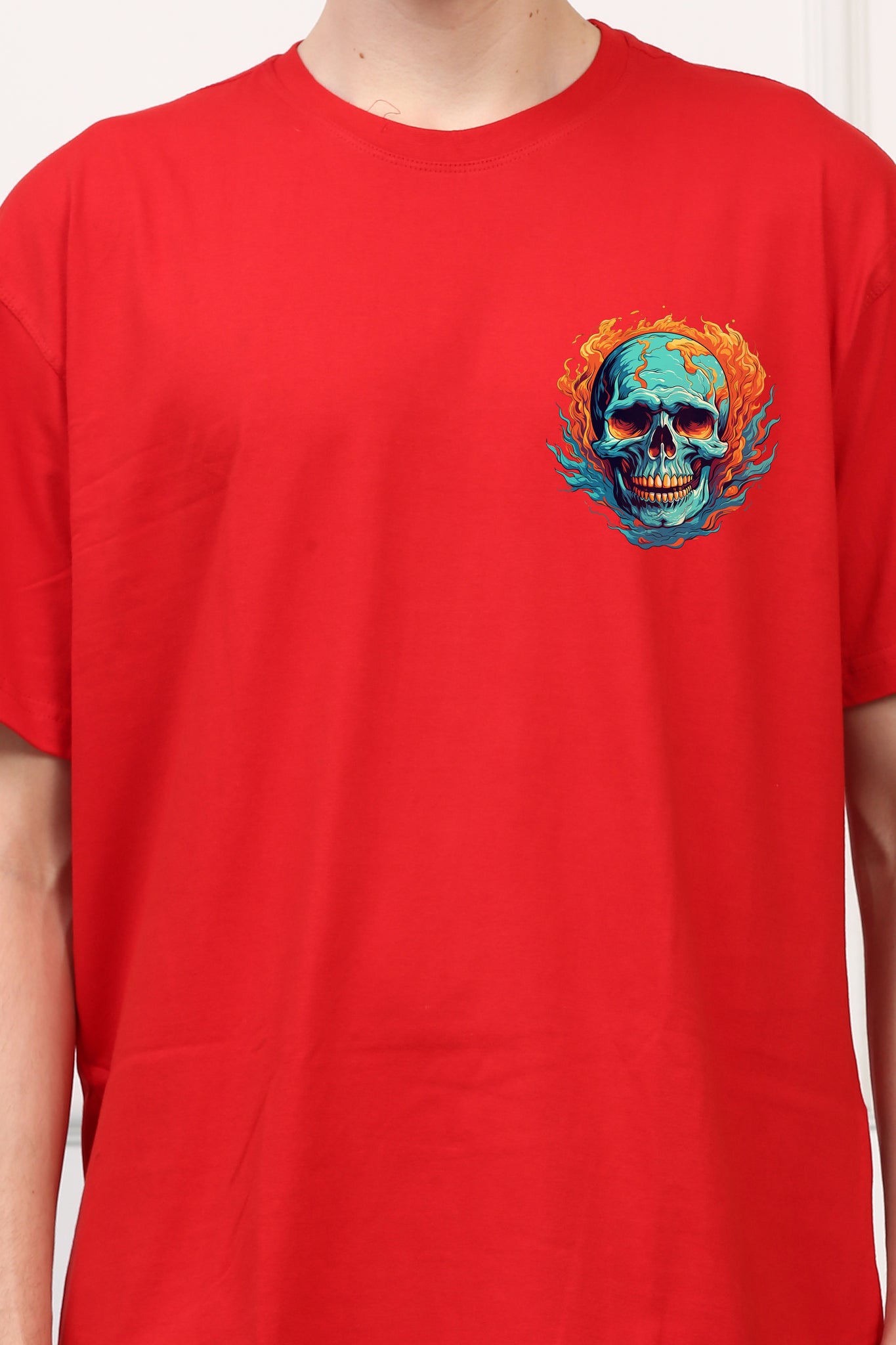 Skull   Printed Tshirt (166)