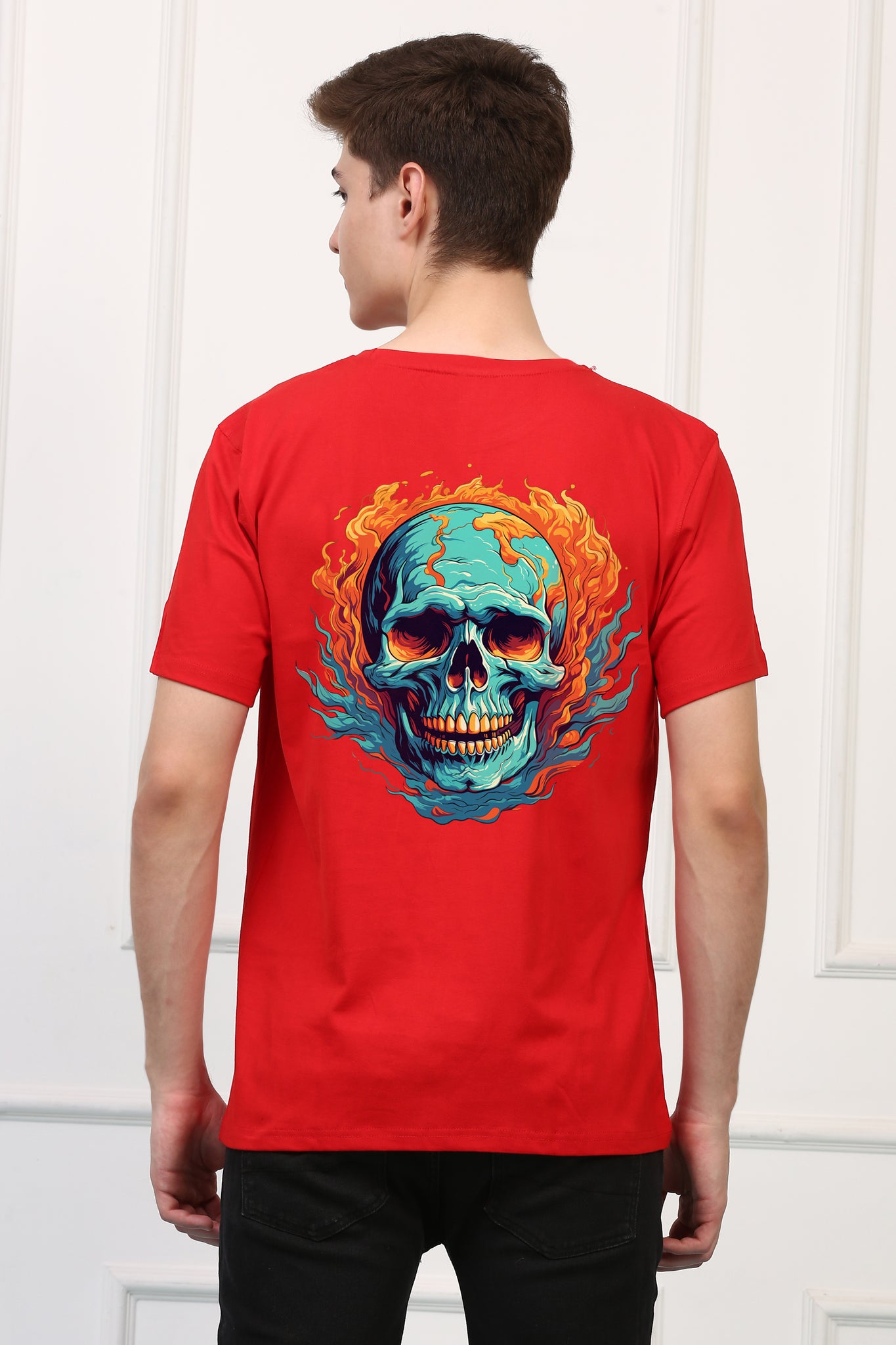 Skull   Printed Tshirt (166)