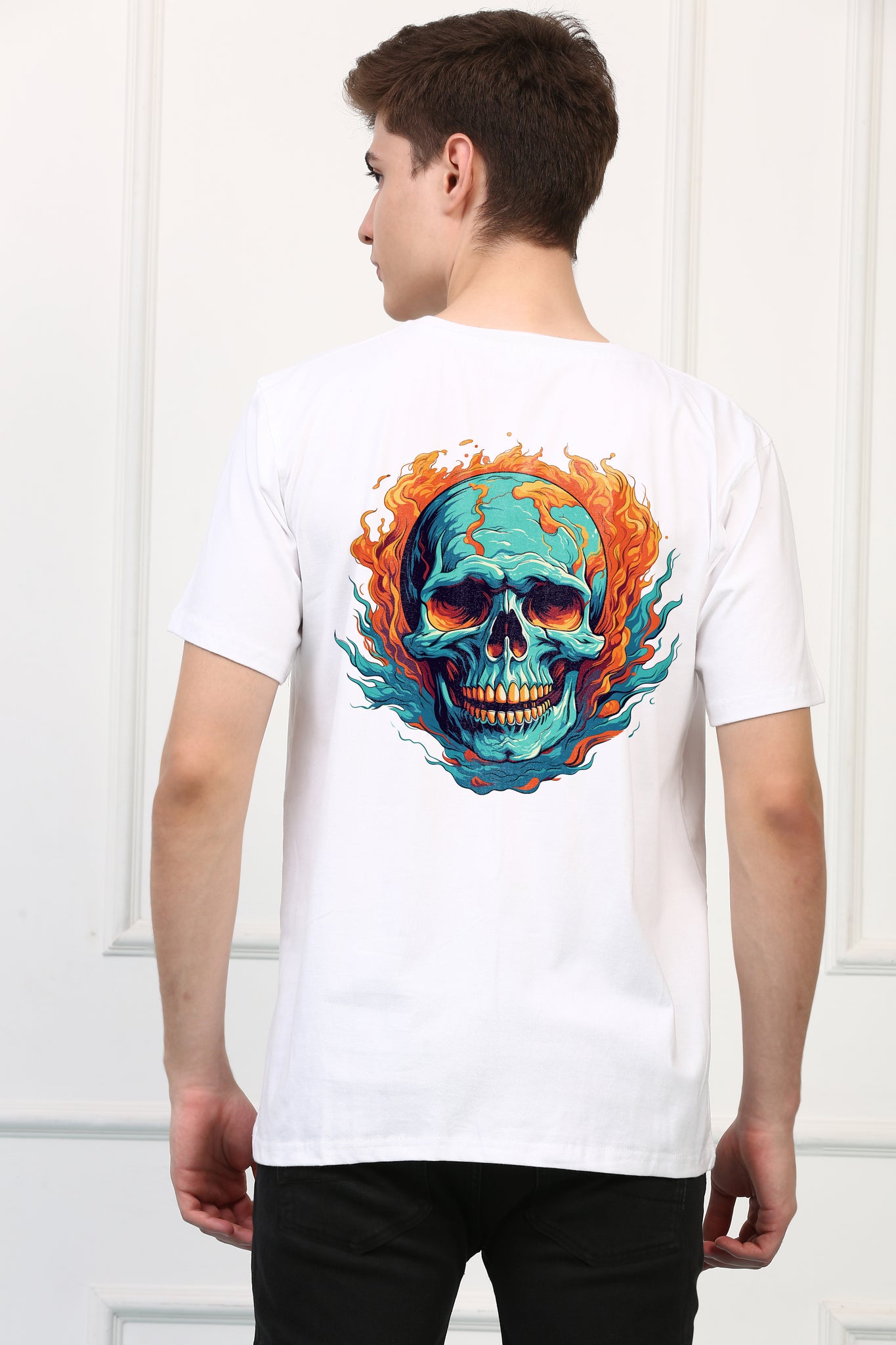 Skull   Printed Tshirt (166)