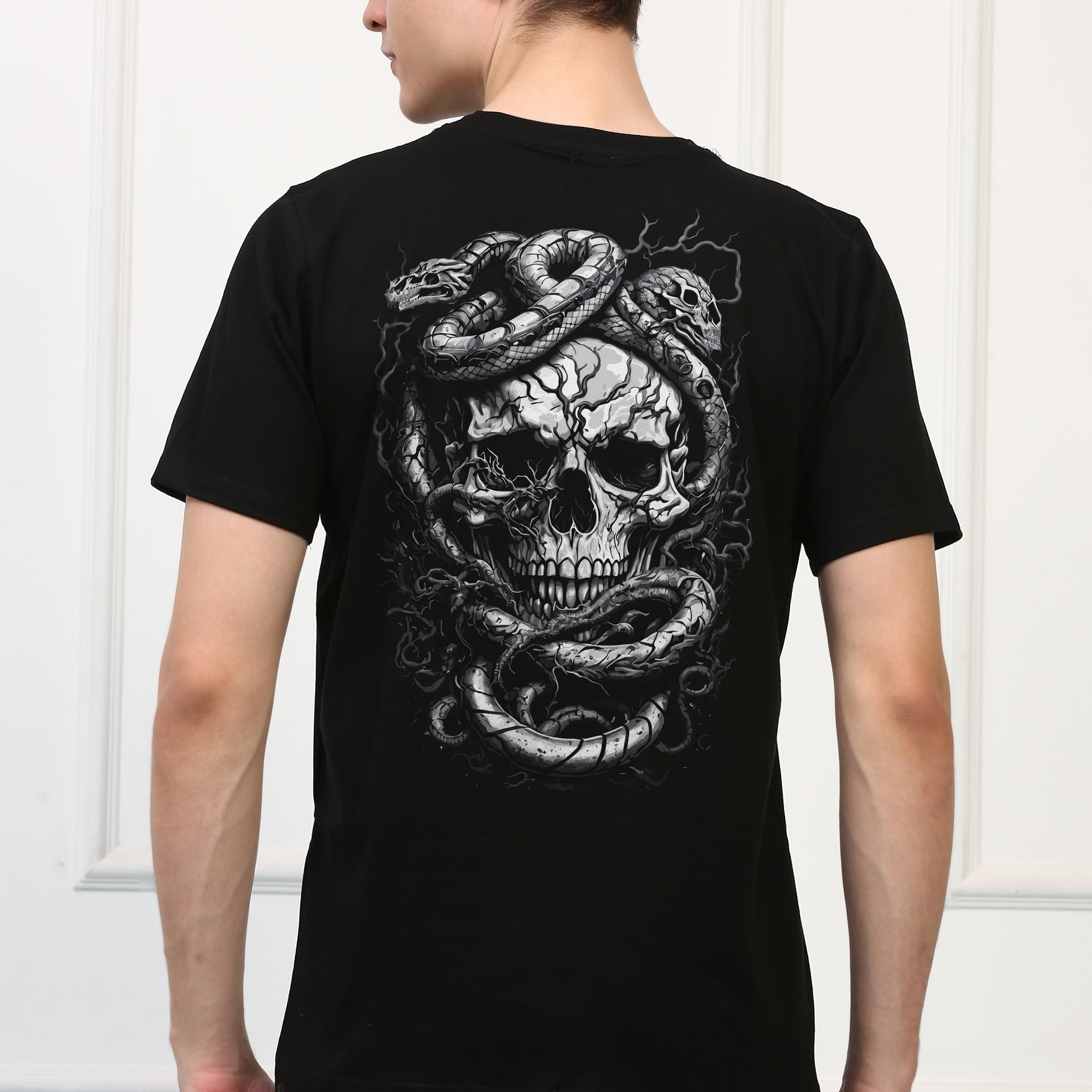 Skull   Printed Tshirt (167)