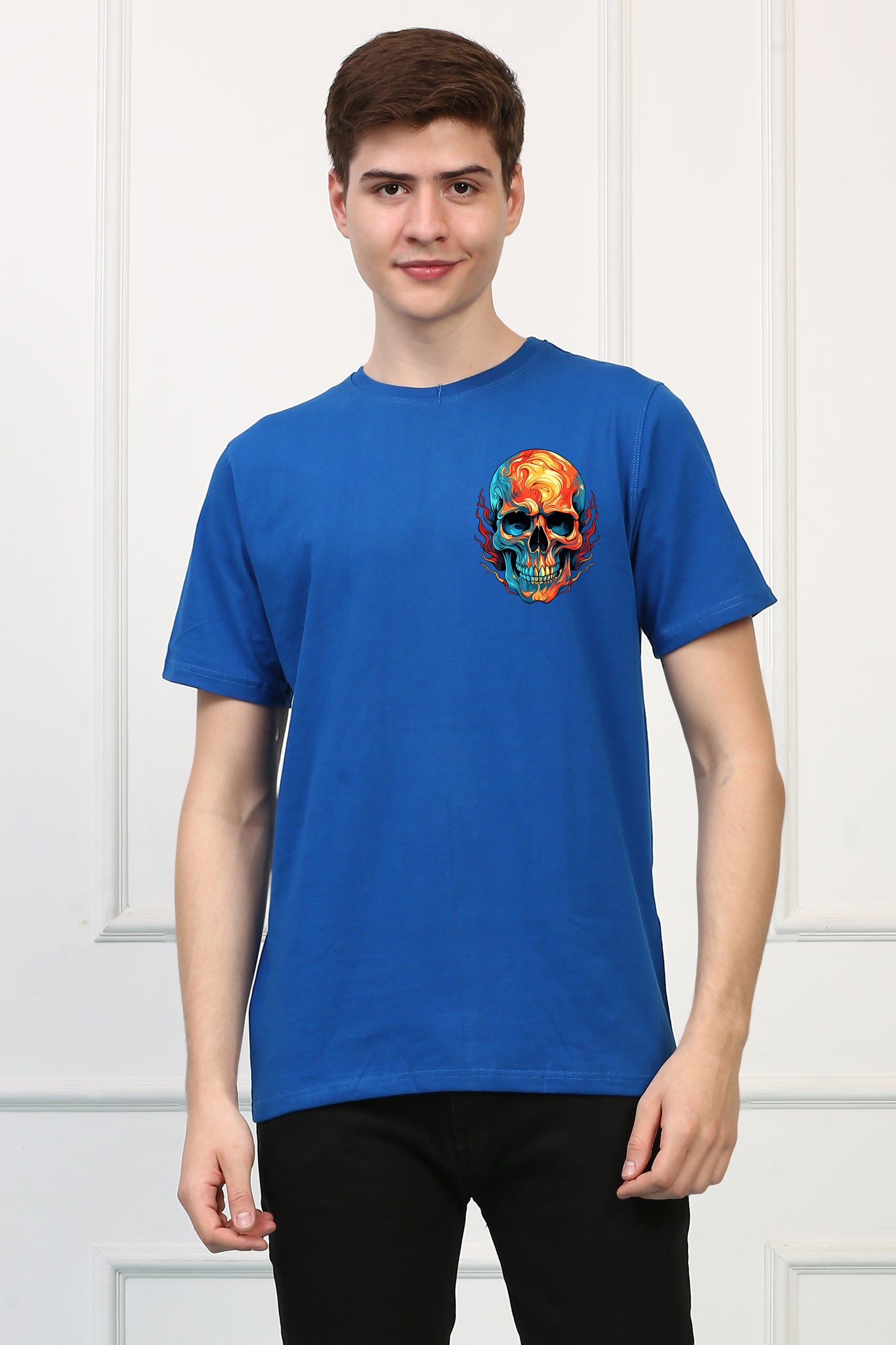 Skull   Printed Tshirt (168)