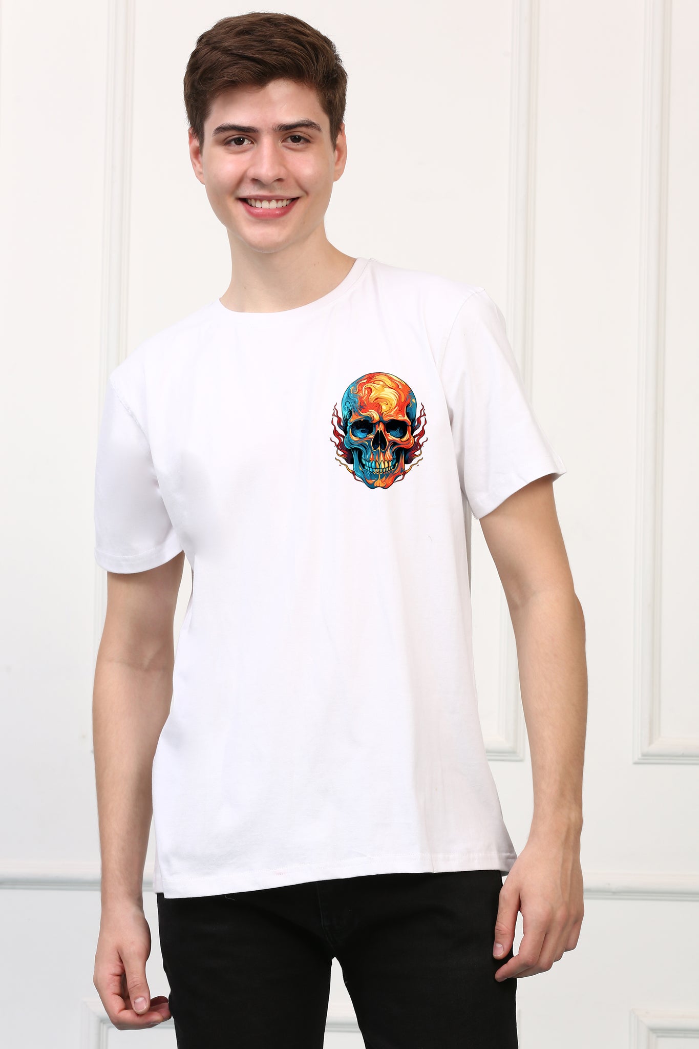 Skull   Printed Tshirt (168)