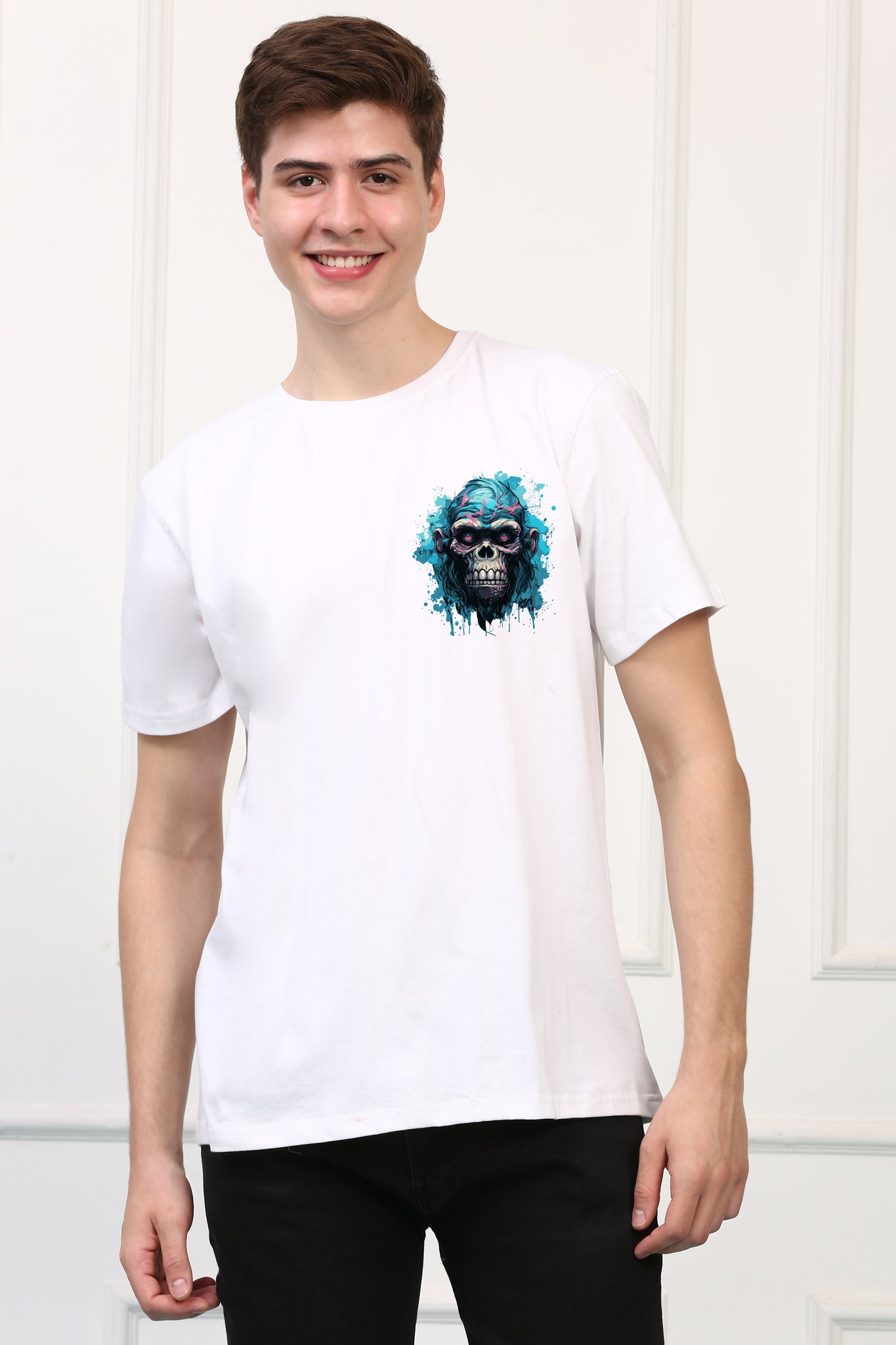 Skull   Printed Tshirt (169)