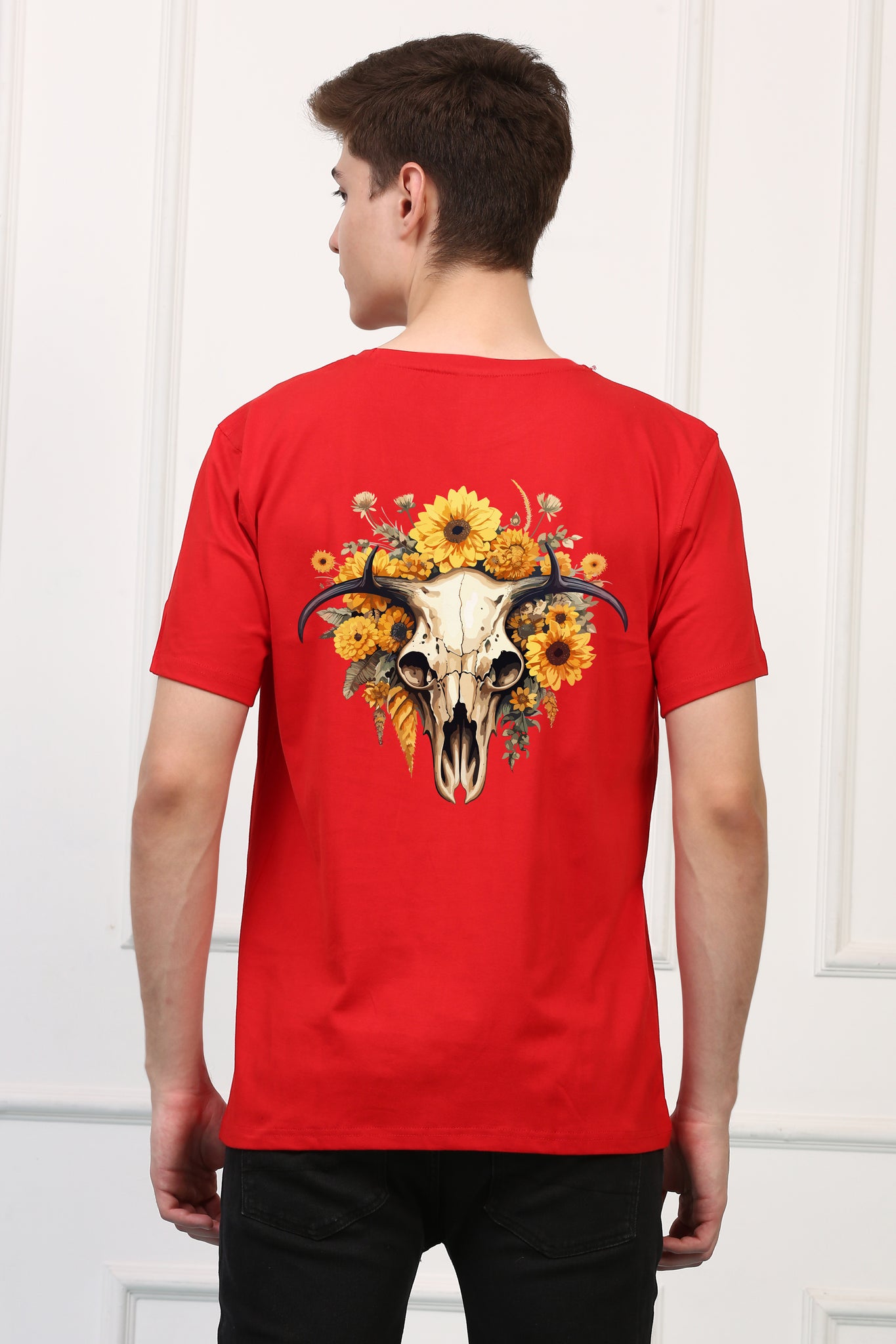 Skull   Printed Tshirt (173)