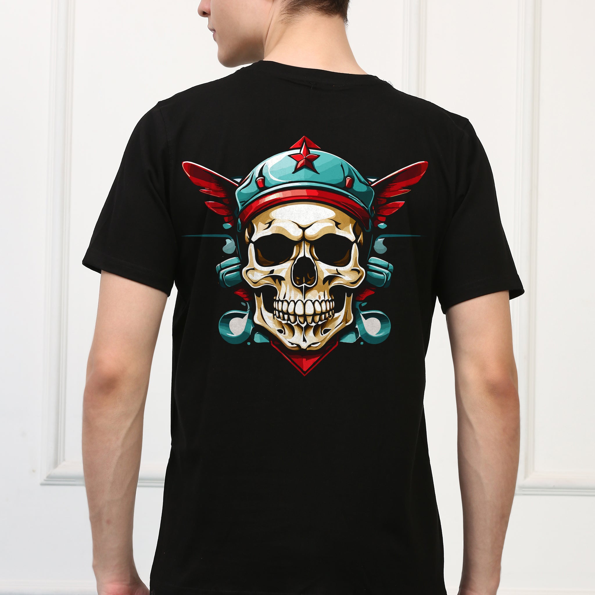 Skull   Printed Tshirt (175)