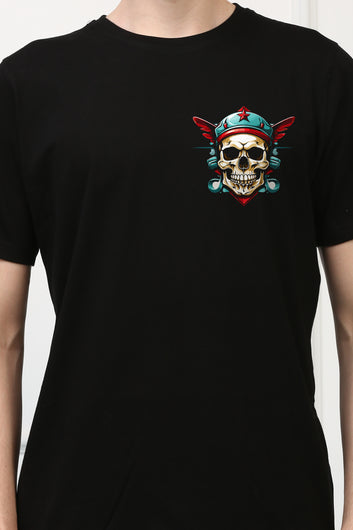 Skull   Printed Tshirt (175)