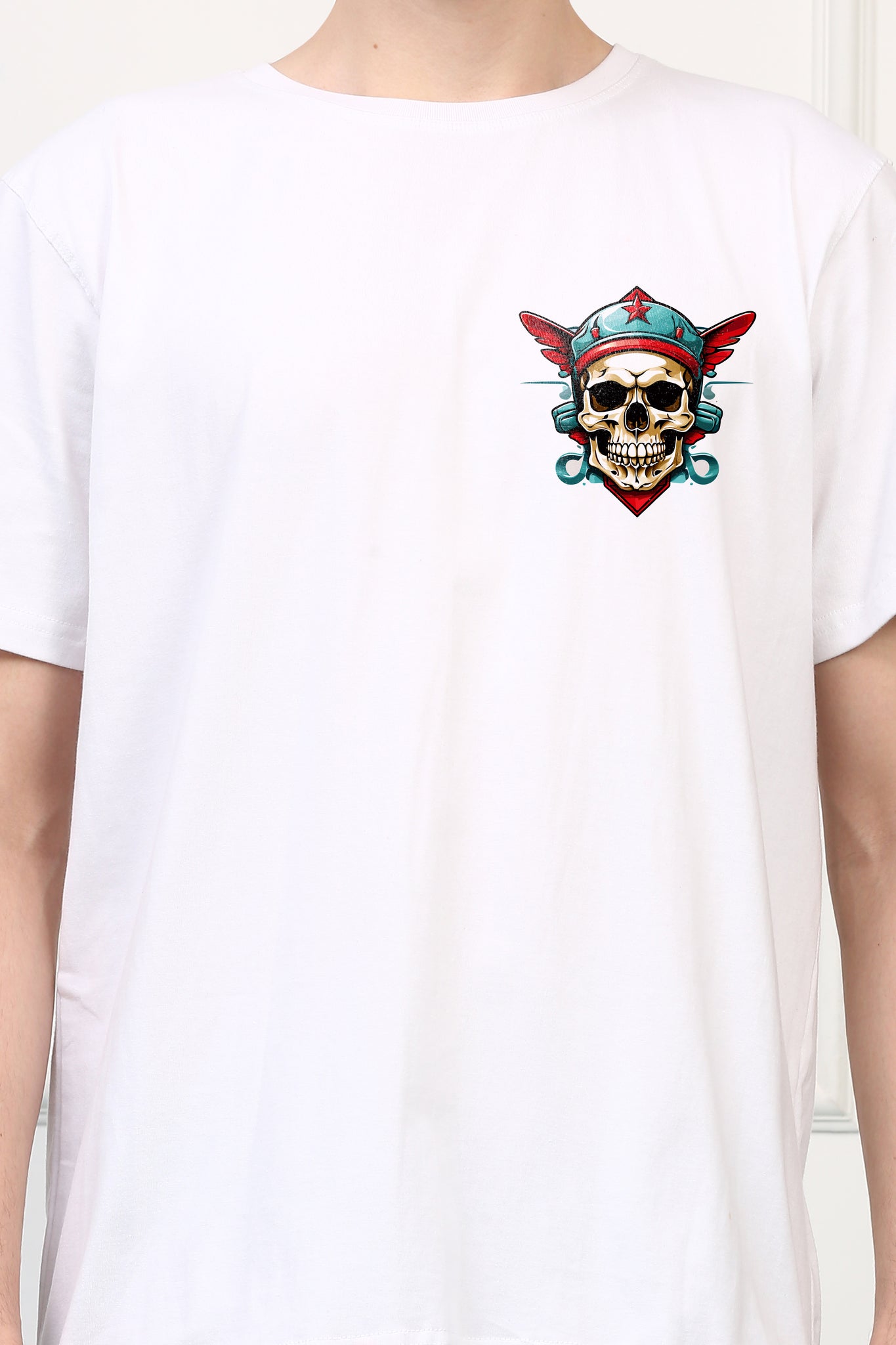 Skull   Printed Tshirt (175)