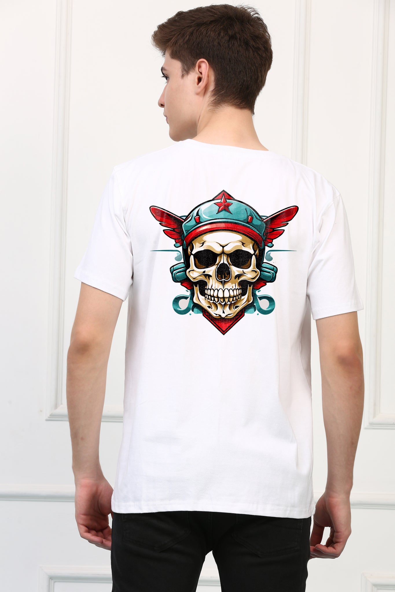 Skull   Printed Tshirt (175)