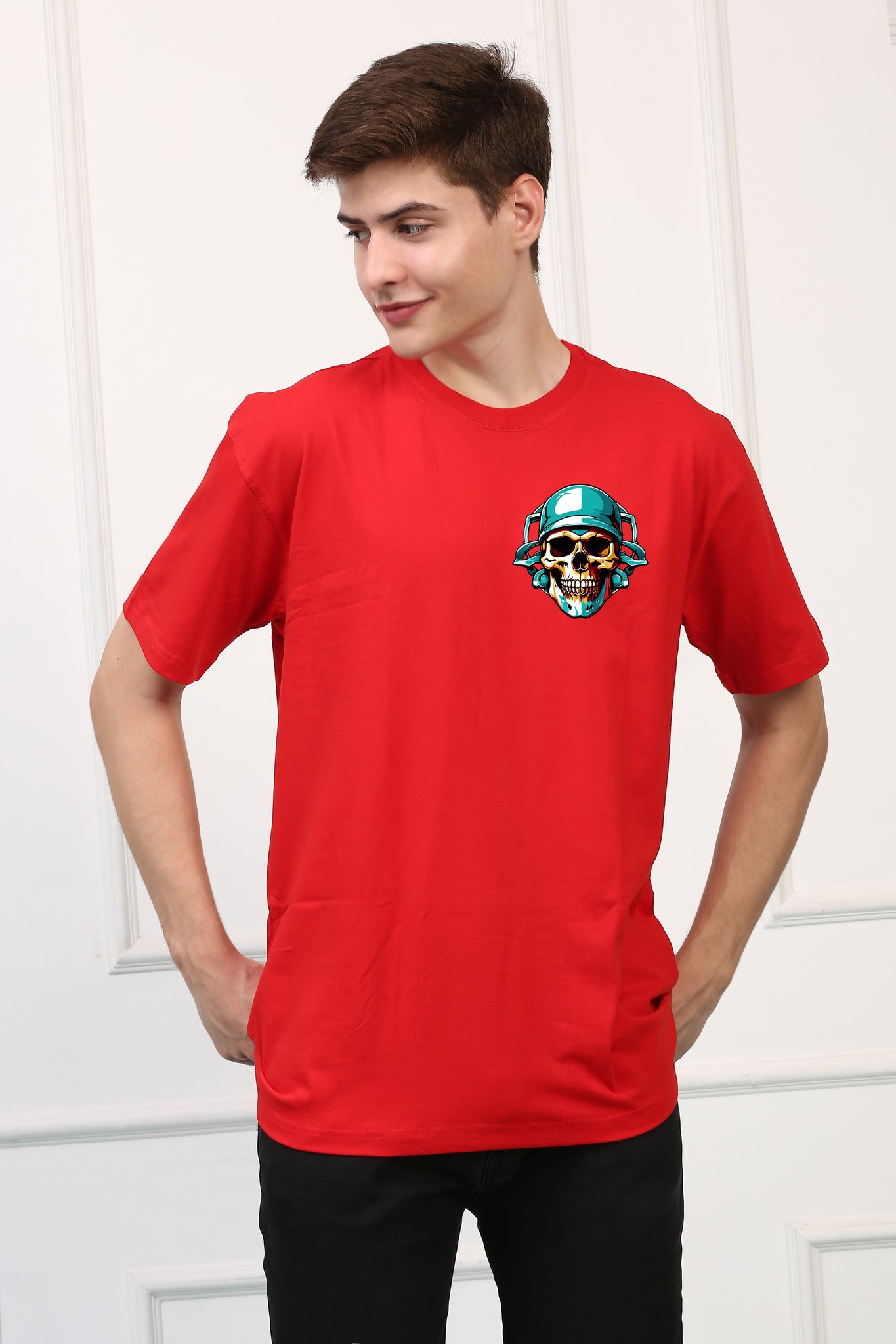 Skull   Printed Tshirt (176)