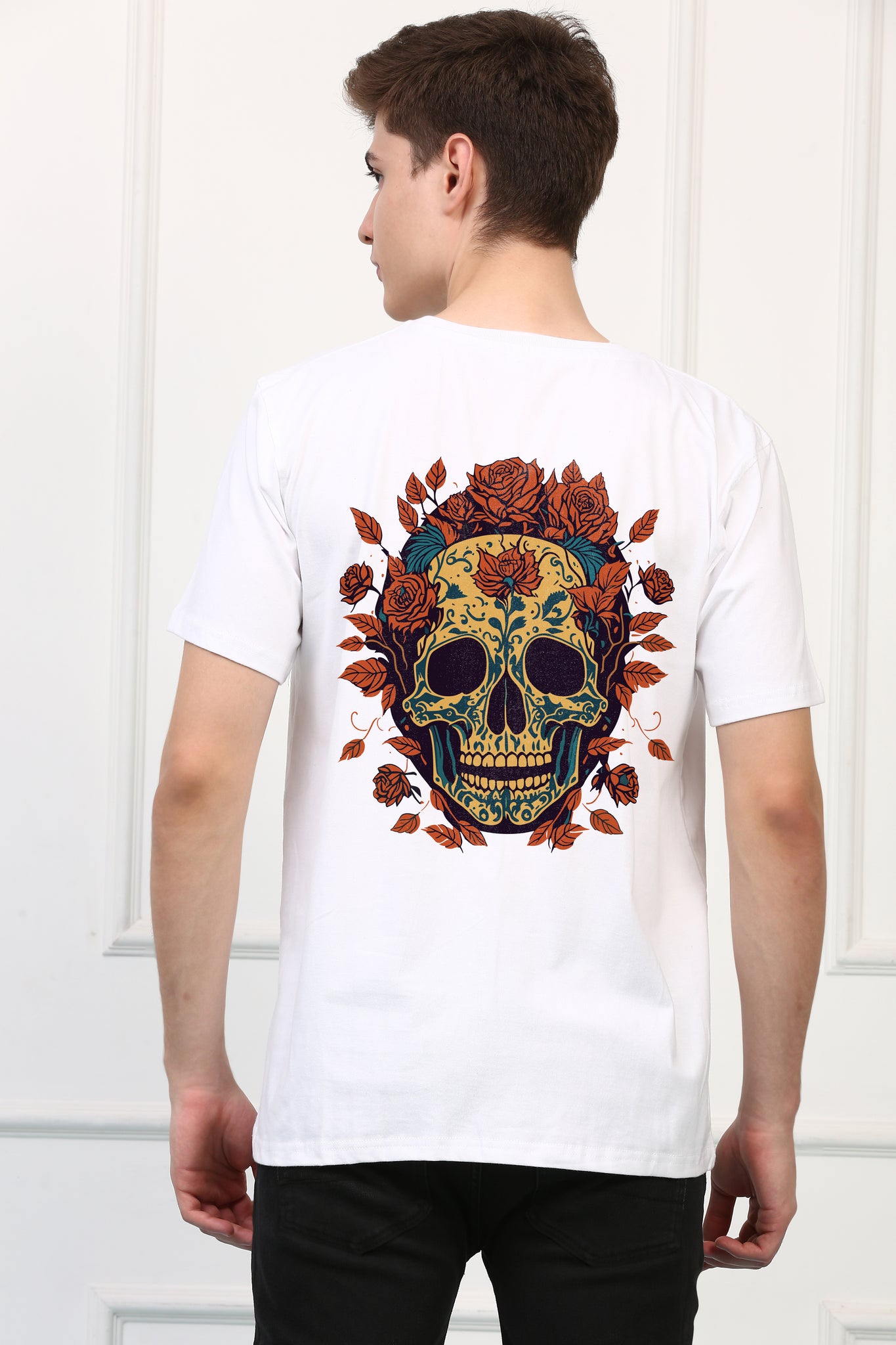 Skull   Printed Tshirt (186)