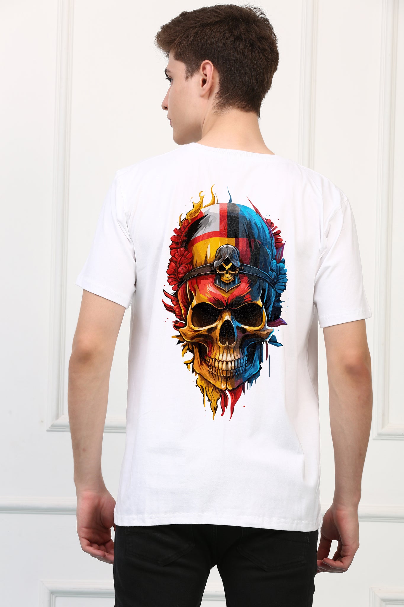 Skull   Printed Tshirt (189)