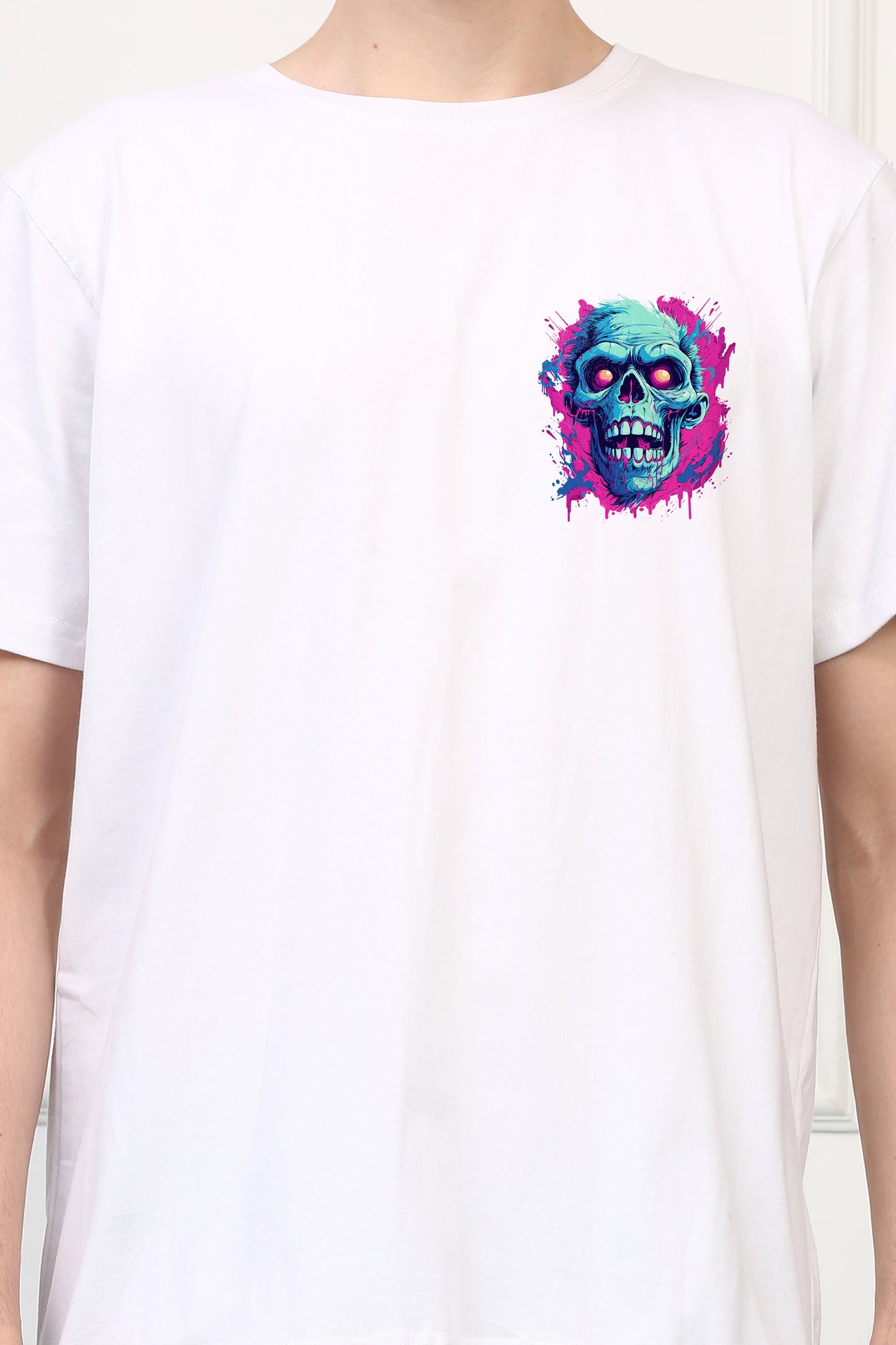 Skull   Printed Tshirt (191)