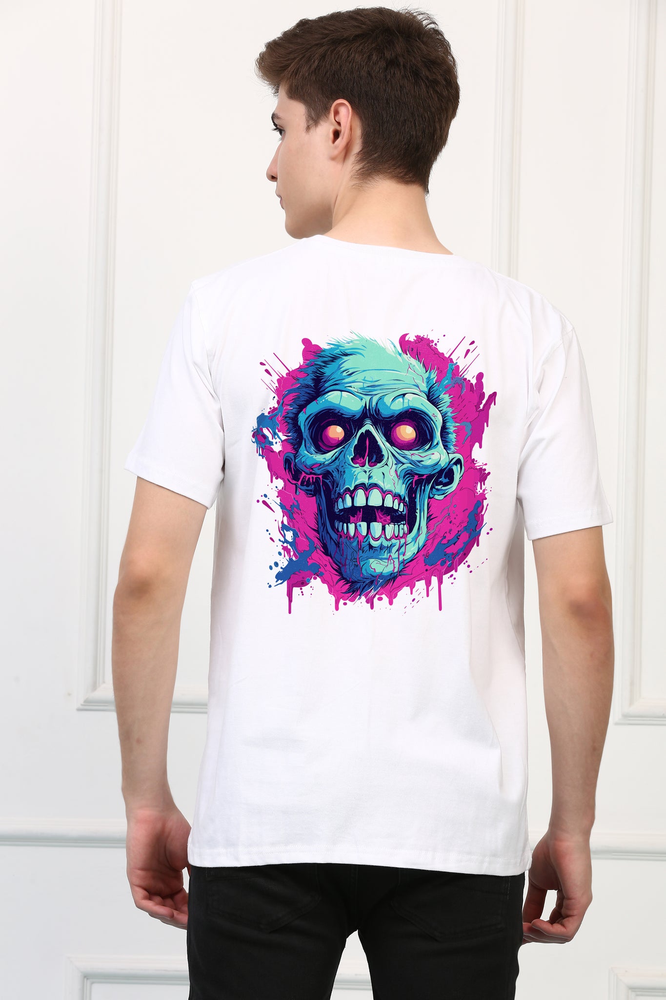 Skull   Printed Tshirt (191)