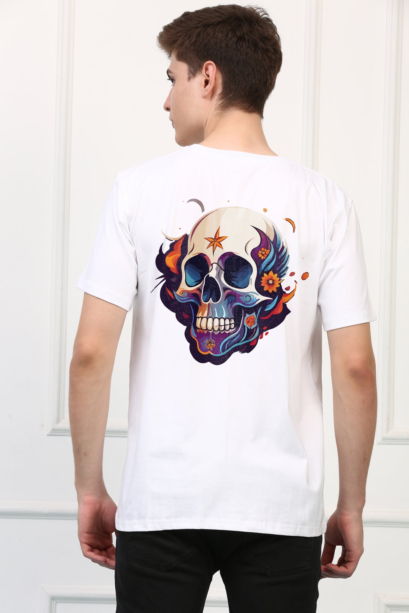 Skull   Printed Tshirt (196)