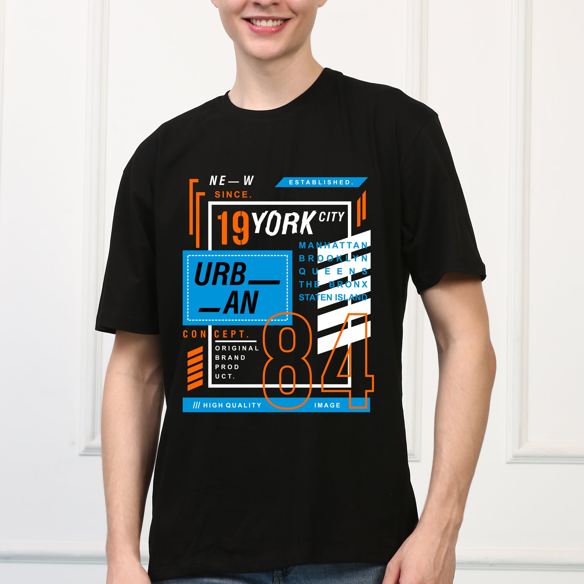 1984 York City Printed T shirt