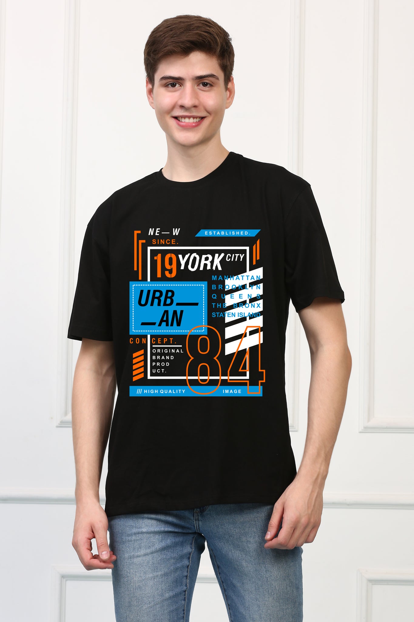 1984 York City Printed T shirt