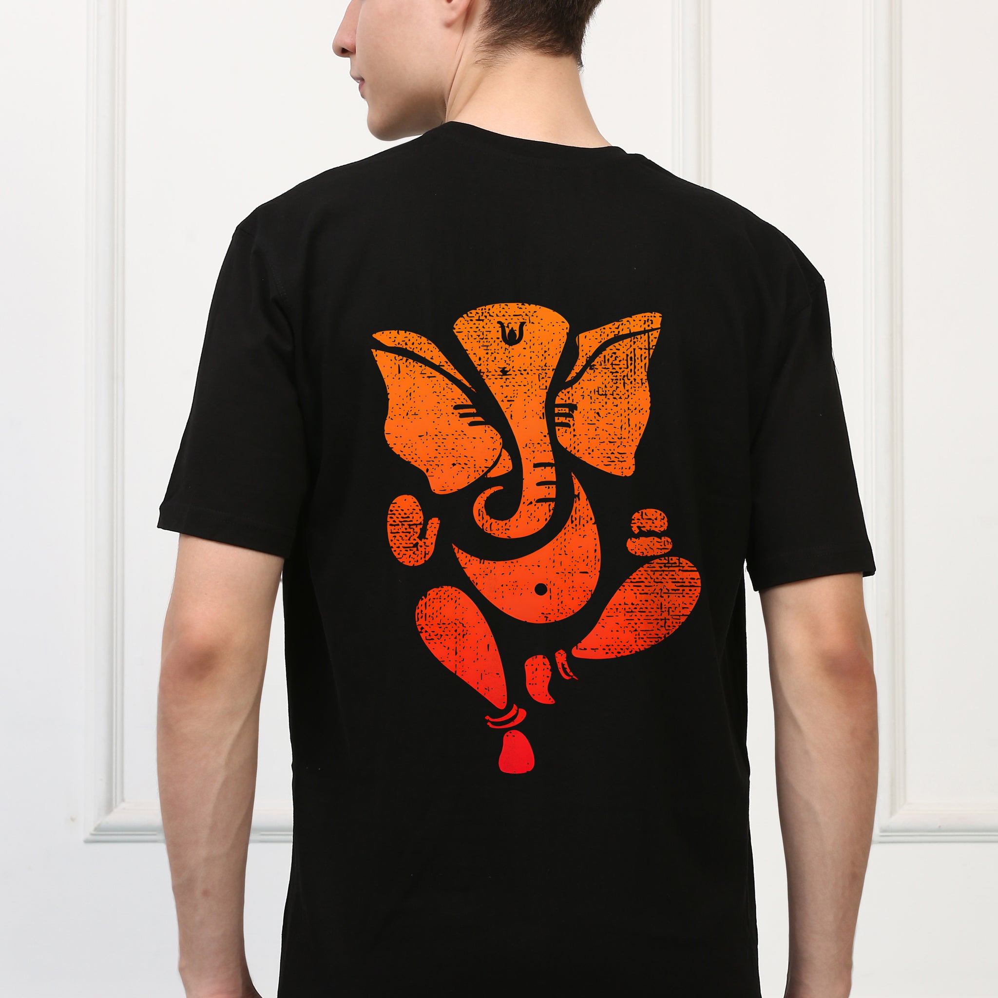 Men's  Lord Ganesh Ji  Printed Tshirt