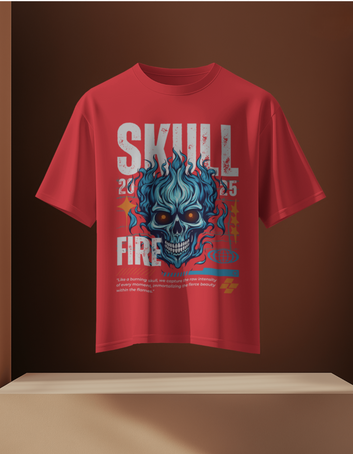 Blazing Skull: Ignite the Darkness Tee