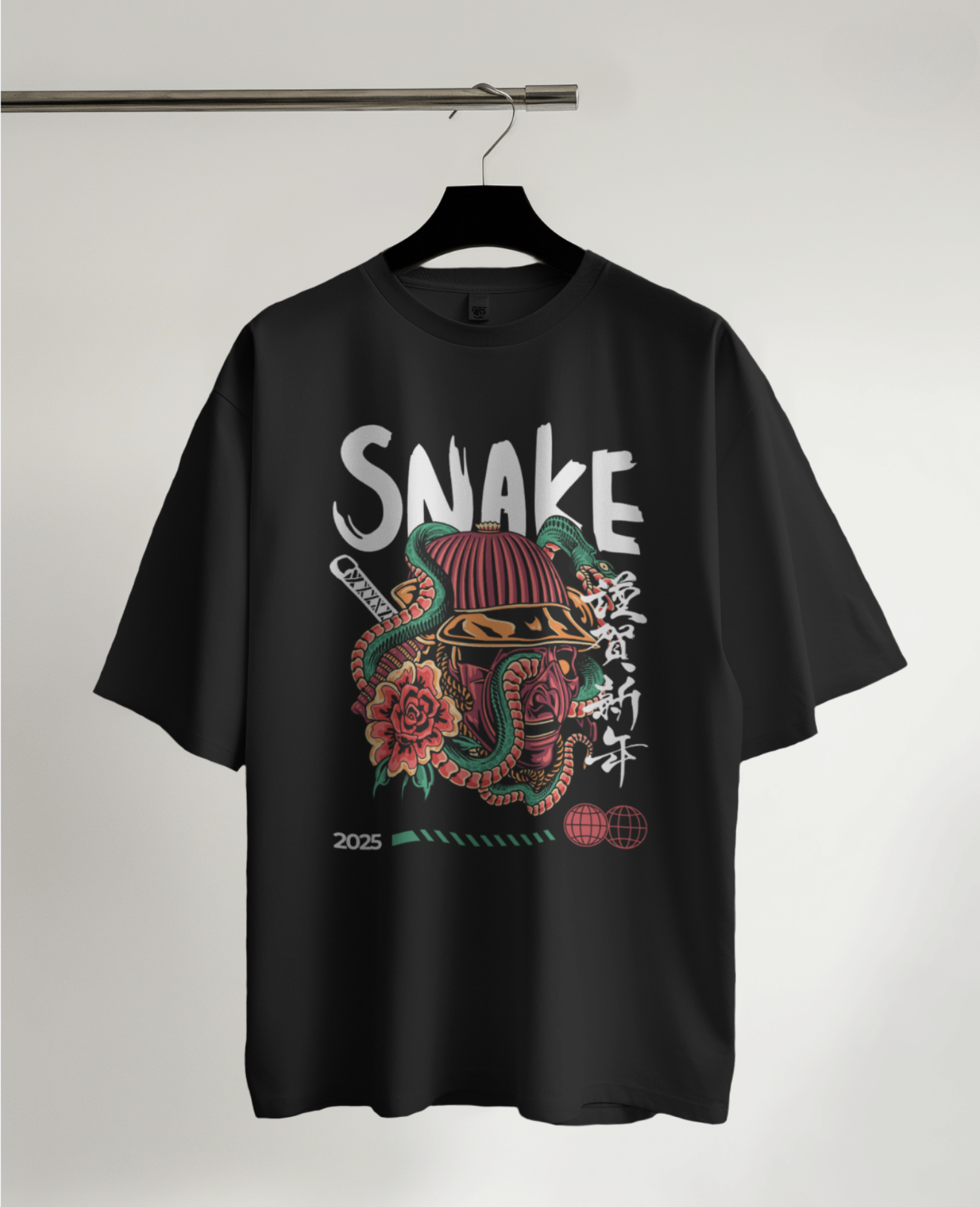 Venom Strike: Serpent Power Oversized Tee