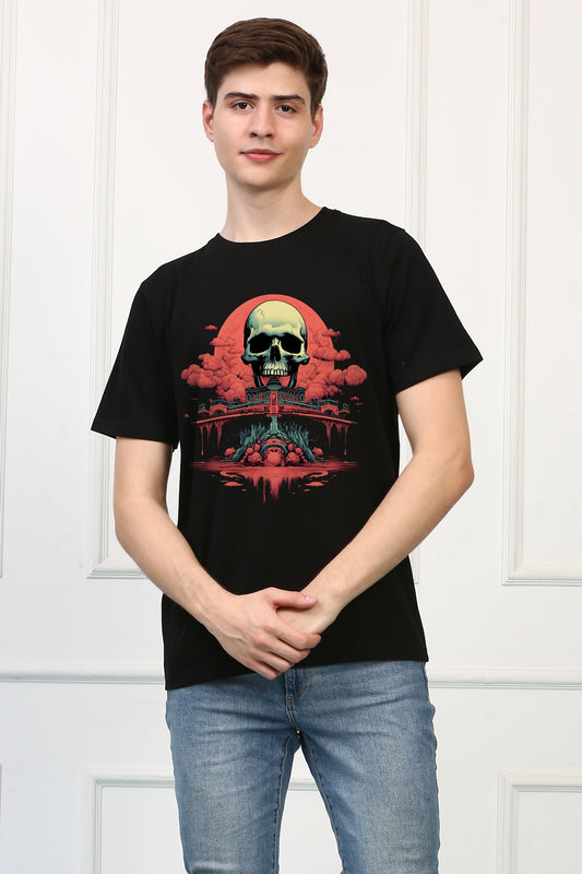 Men's AfterLife 2 Oversized  Printed Tshirt