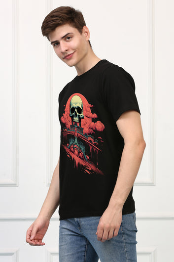 Men's AfterLife 3 Oversized  Printed Tshirt