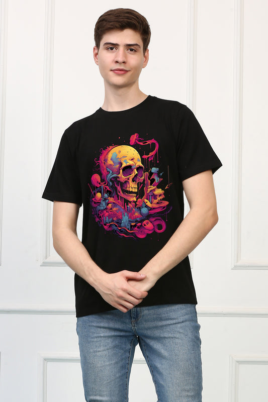 Men's AfterLife 5 Oversized  Printed Tshirt