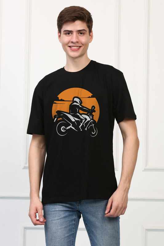 Bike Printed Regular Tshirt