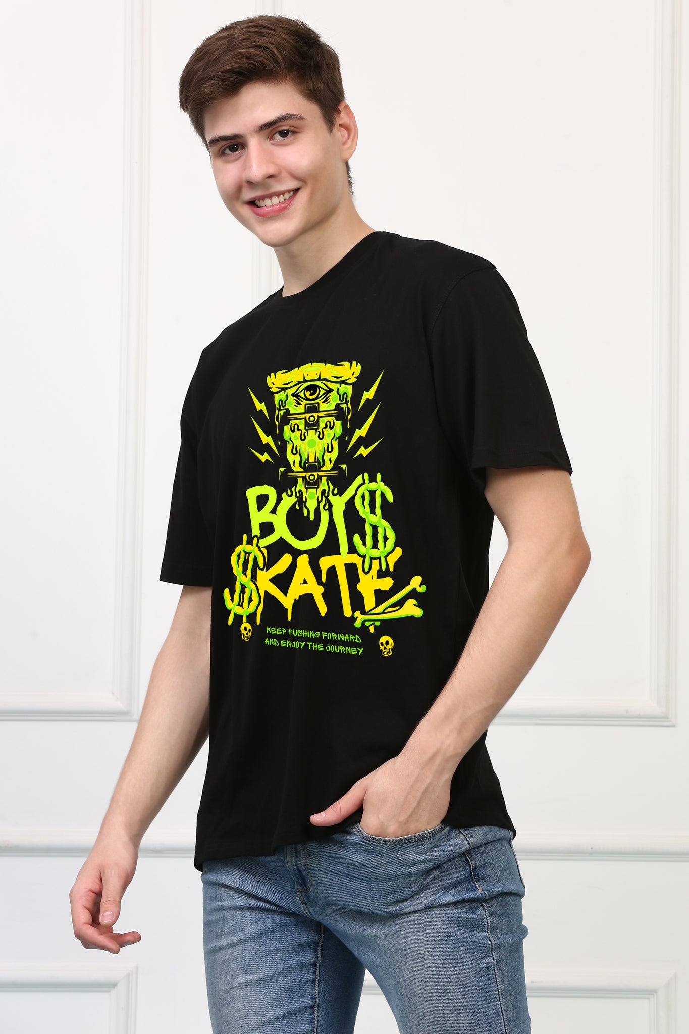 Boy's SKATE Printed Tshirt