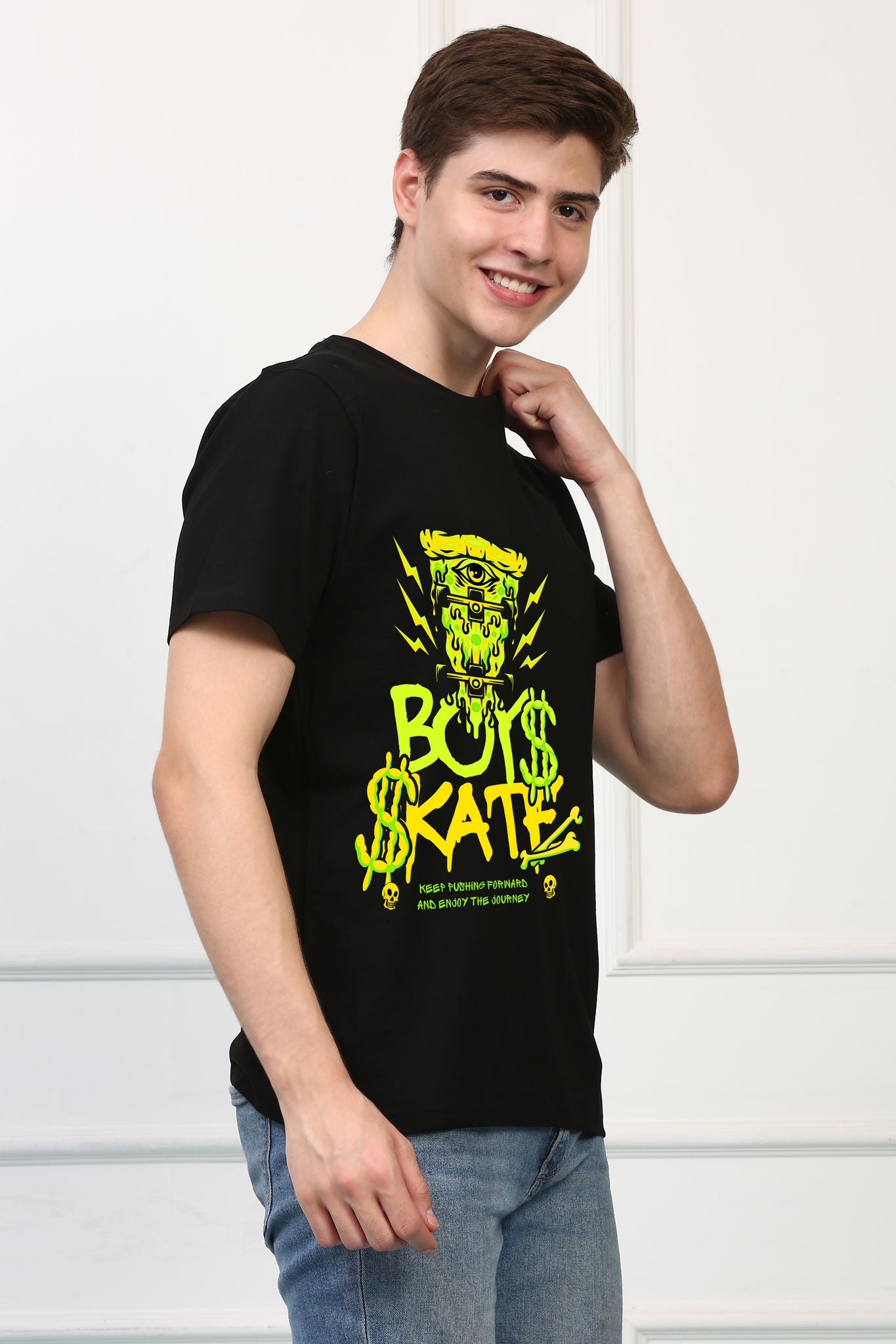 Boy's SKATE Printed Tshirt