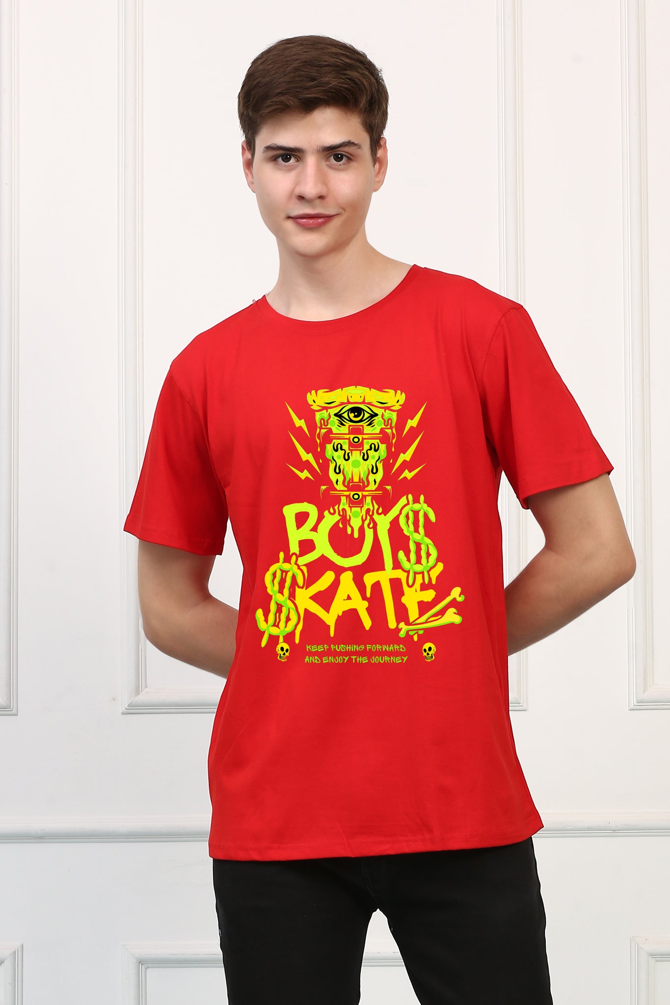 Boy's SKATE Printed Tshirt