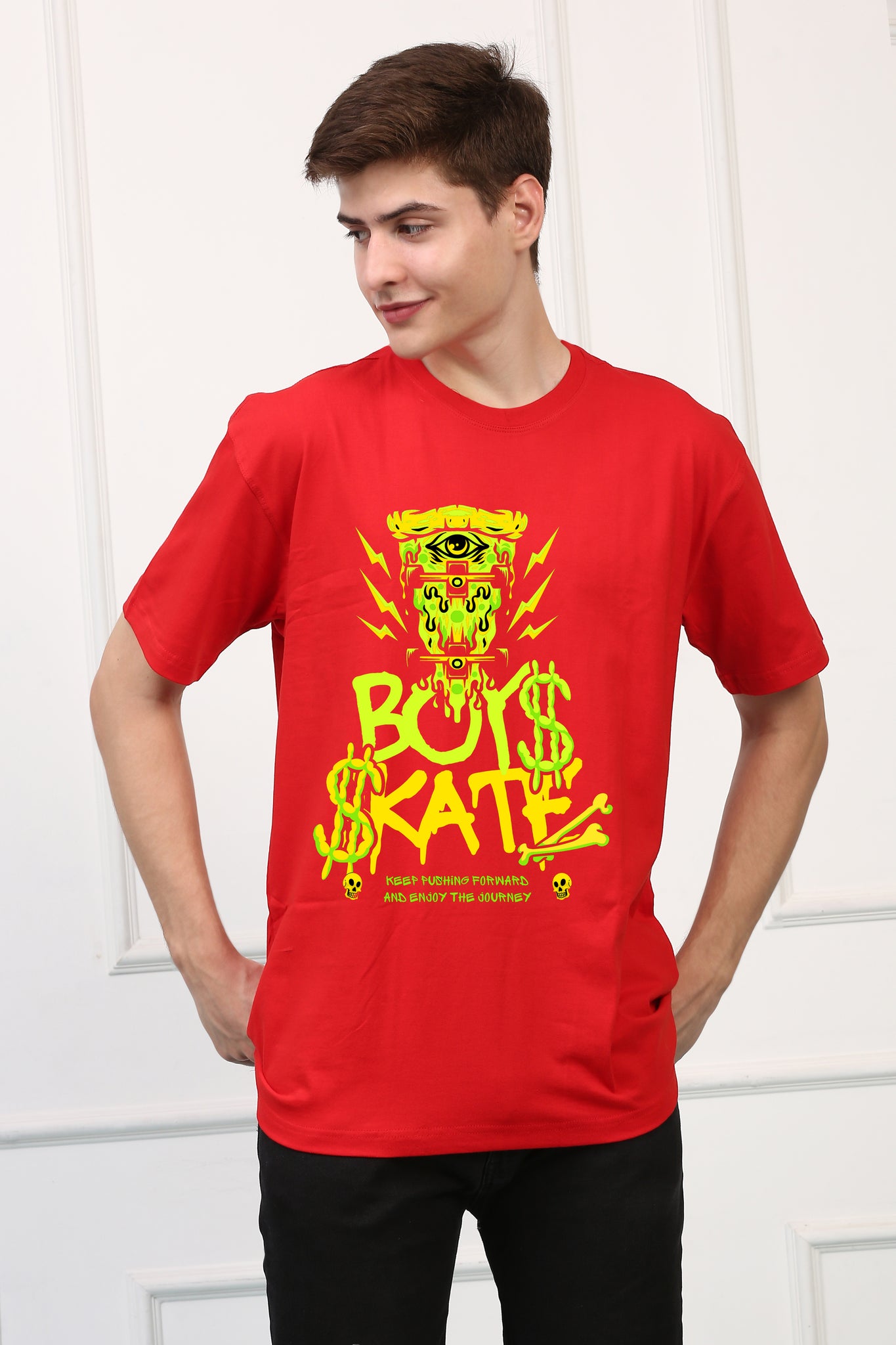 Boy's SKATE Printed Tshirt