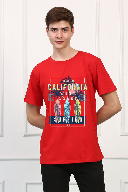 California 1889 Printed T shirt