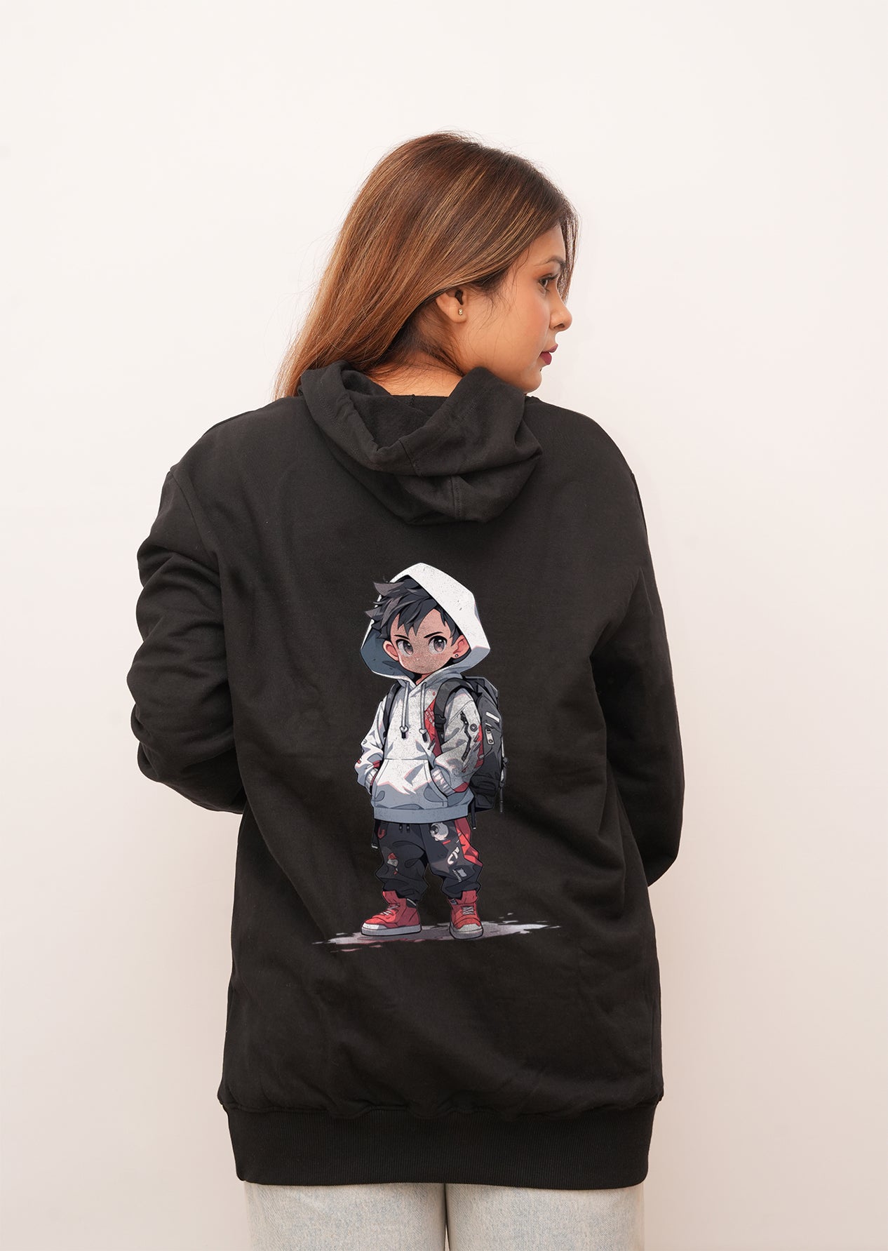 Anime Cool Boy  Printed Hoodies