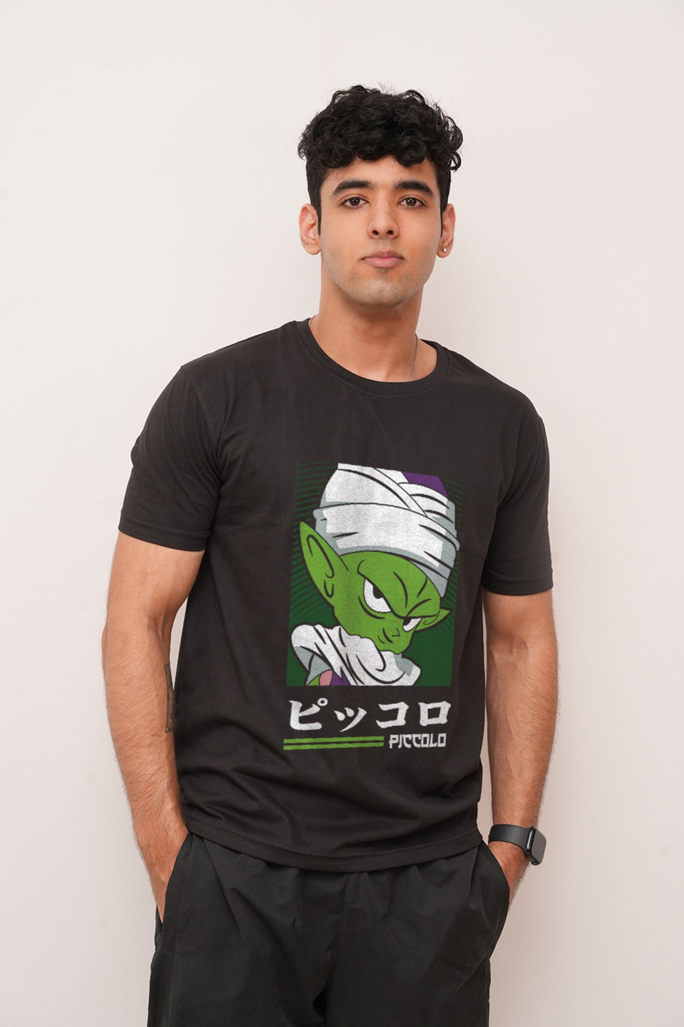 Anime Dragon Green  Printed Tshirt